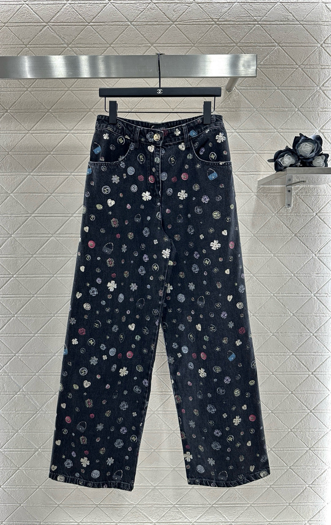 [TOP] CHANEL Pants -  Blue