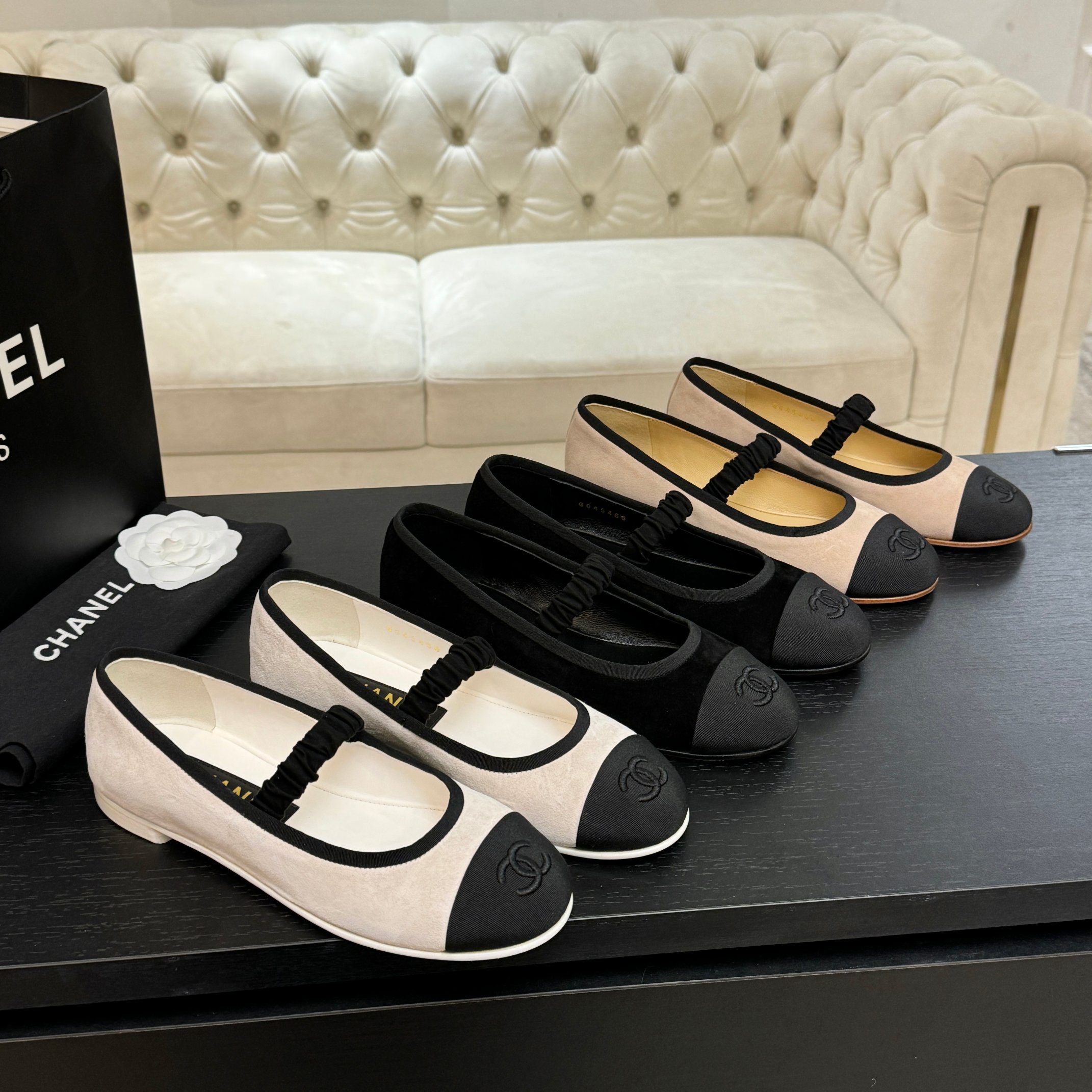 [TOP] CHANEL Flat Shoes - 3 Colors