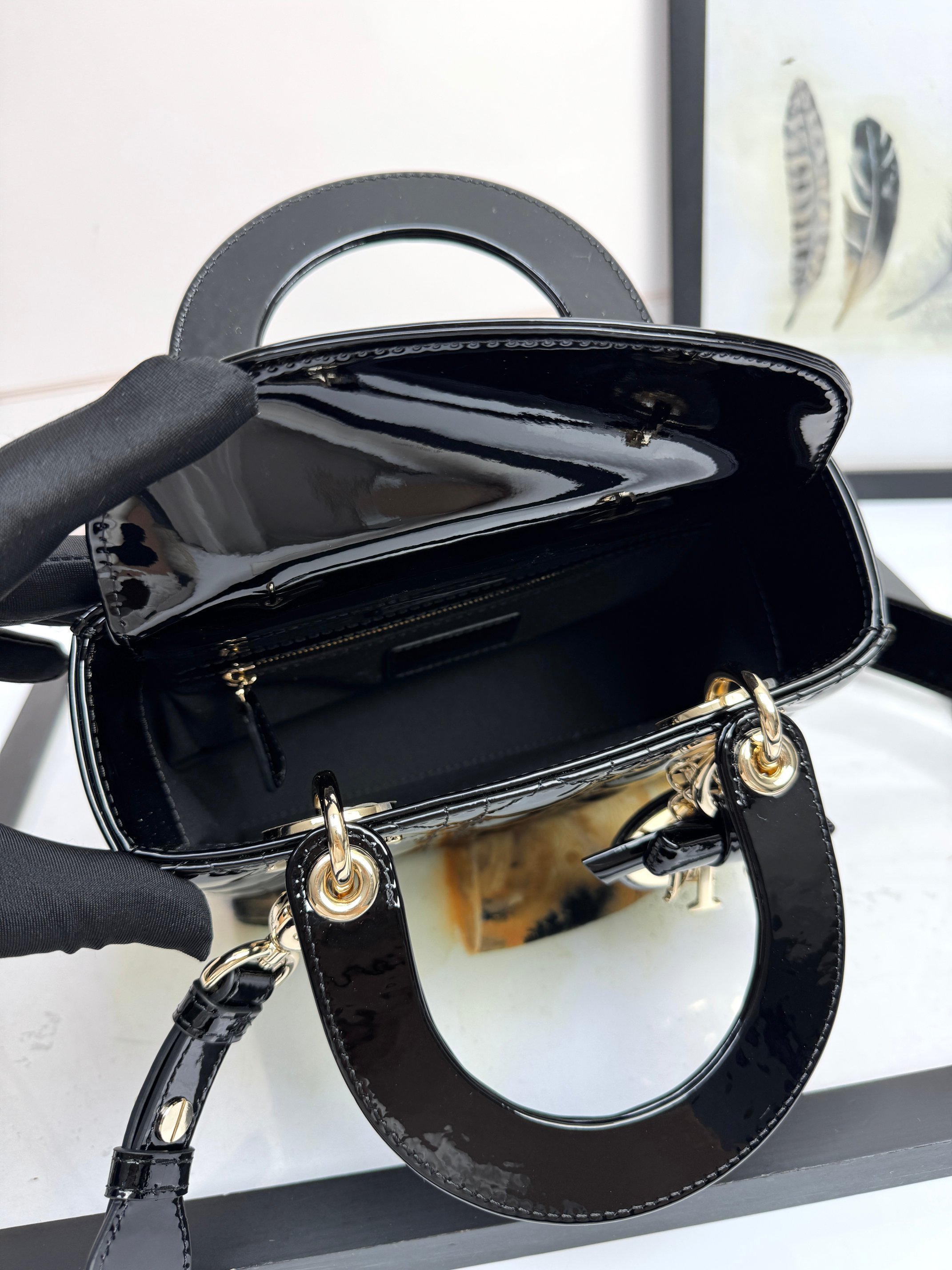[TOP] Christian Dior Lady Dior Bags with Bow 20x16.5x8cm - 8 Color & GHW - 711 Luxury
