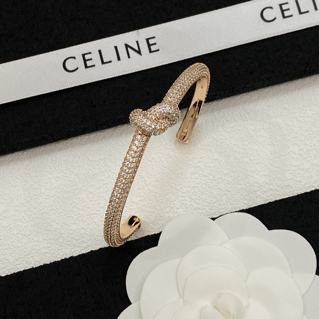 [TOP] CELINE Bracelet - Rose Gold