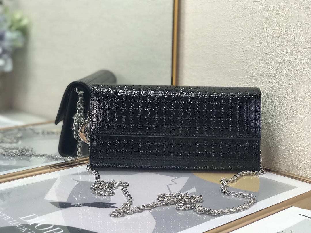 [TOP] Christian Dior Mini Chain Bags  21cm - 4 Colors