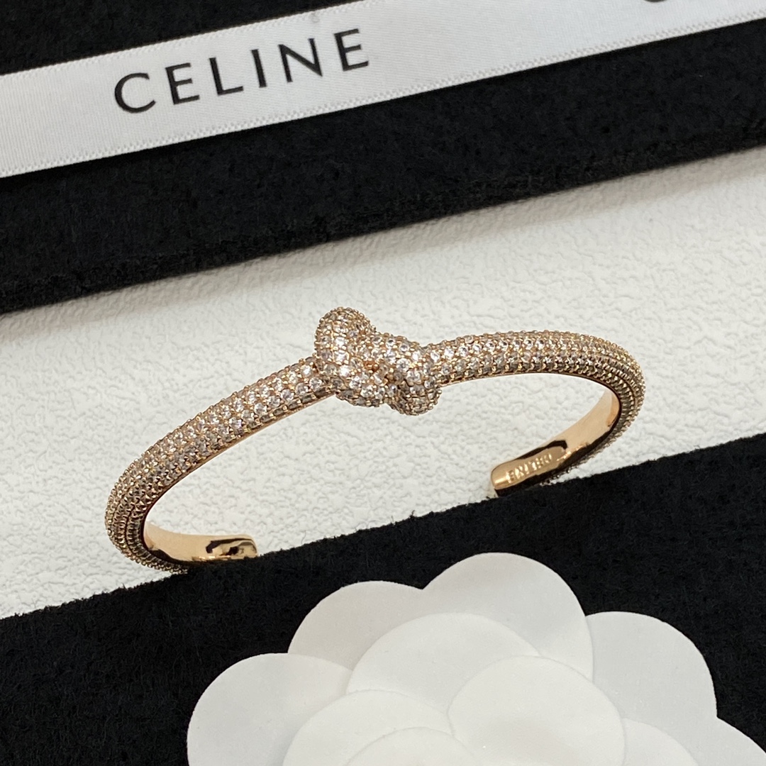 [TOP] CELINE Bracelet - Rose Gold