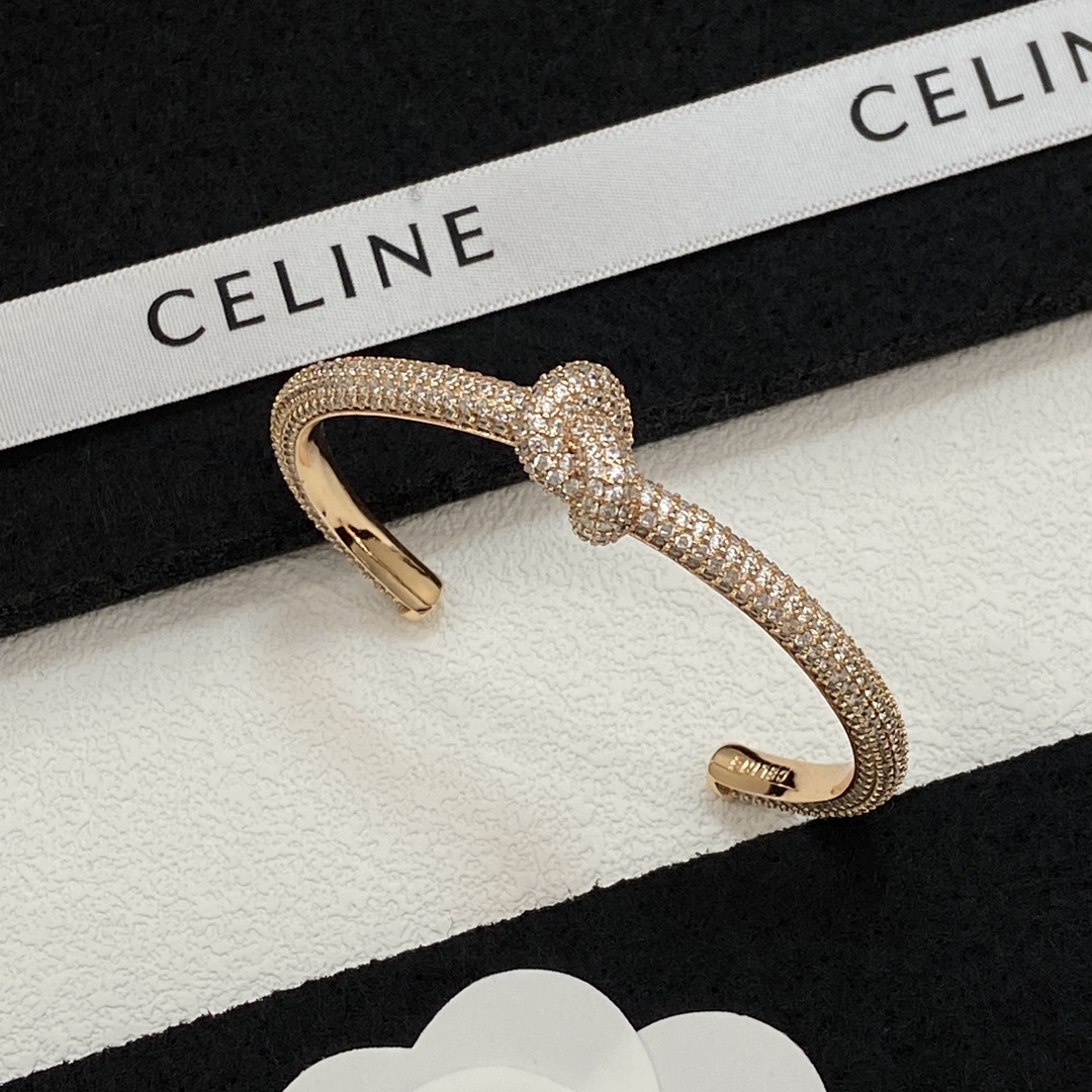 [TOP] CELINE Bracelet - Rose Gold