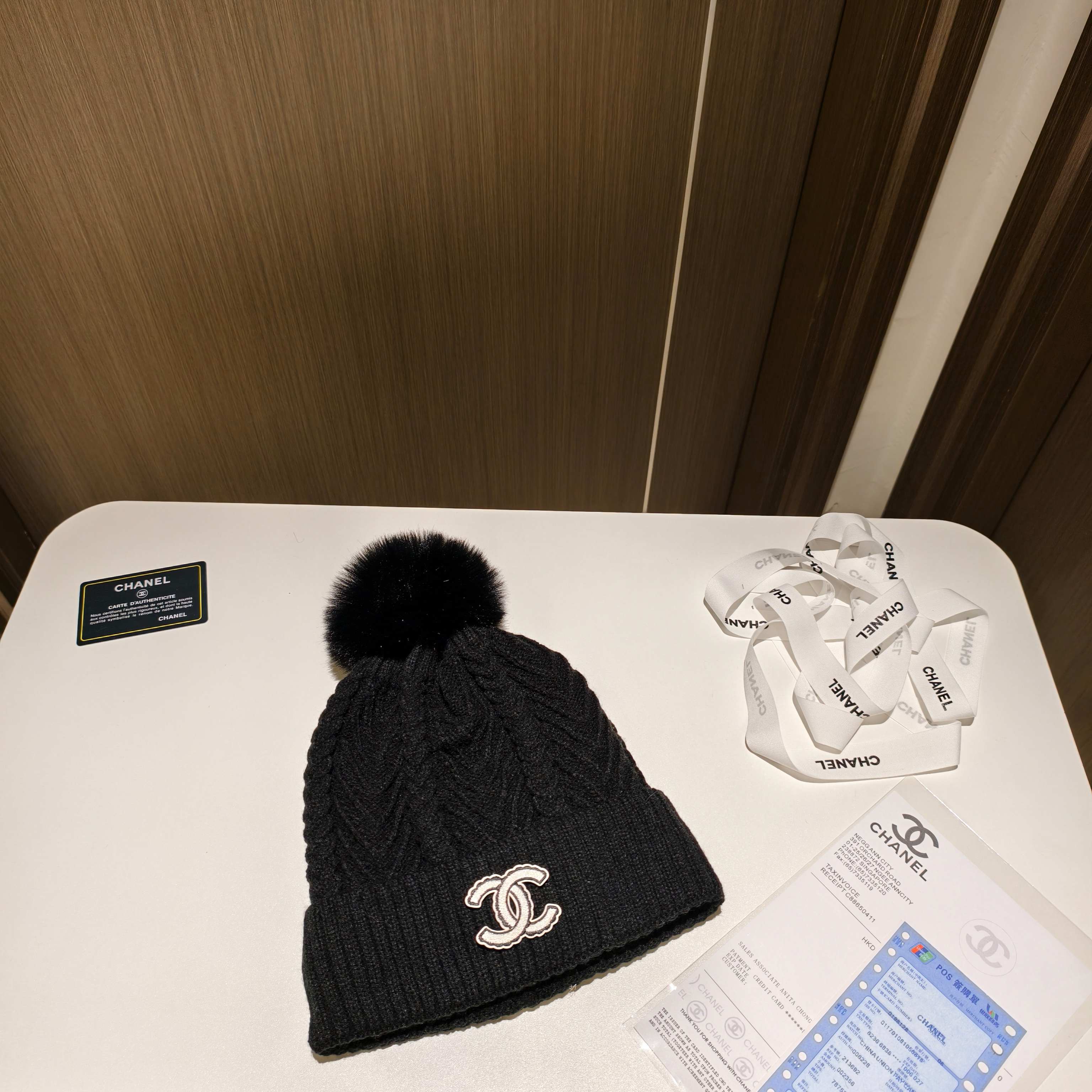 [TOP] CHANEL Knitted Hat - 4 Colour