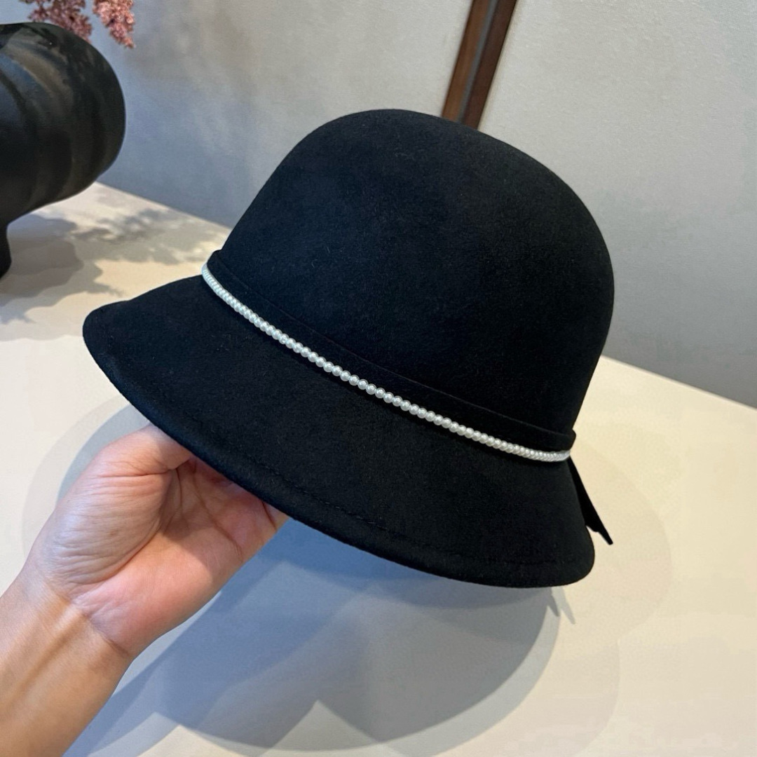 [TOP] CHANEL Bowler Hat - 2 Colour