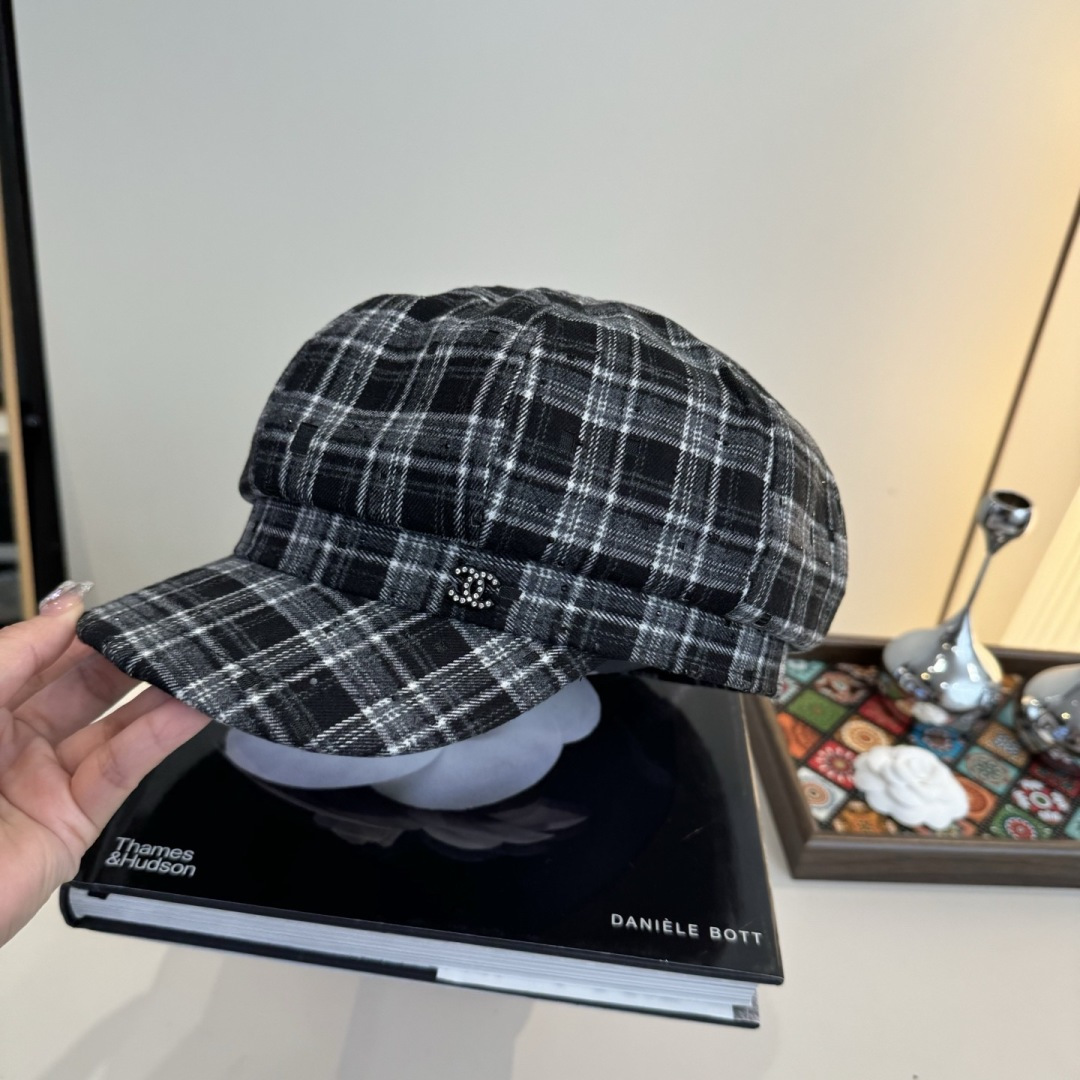 [TOP] CHANEL Beret Hat - 2 Colors - 711 Luxury