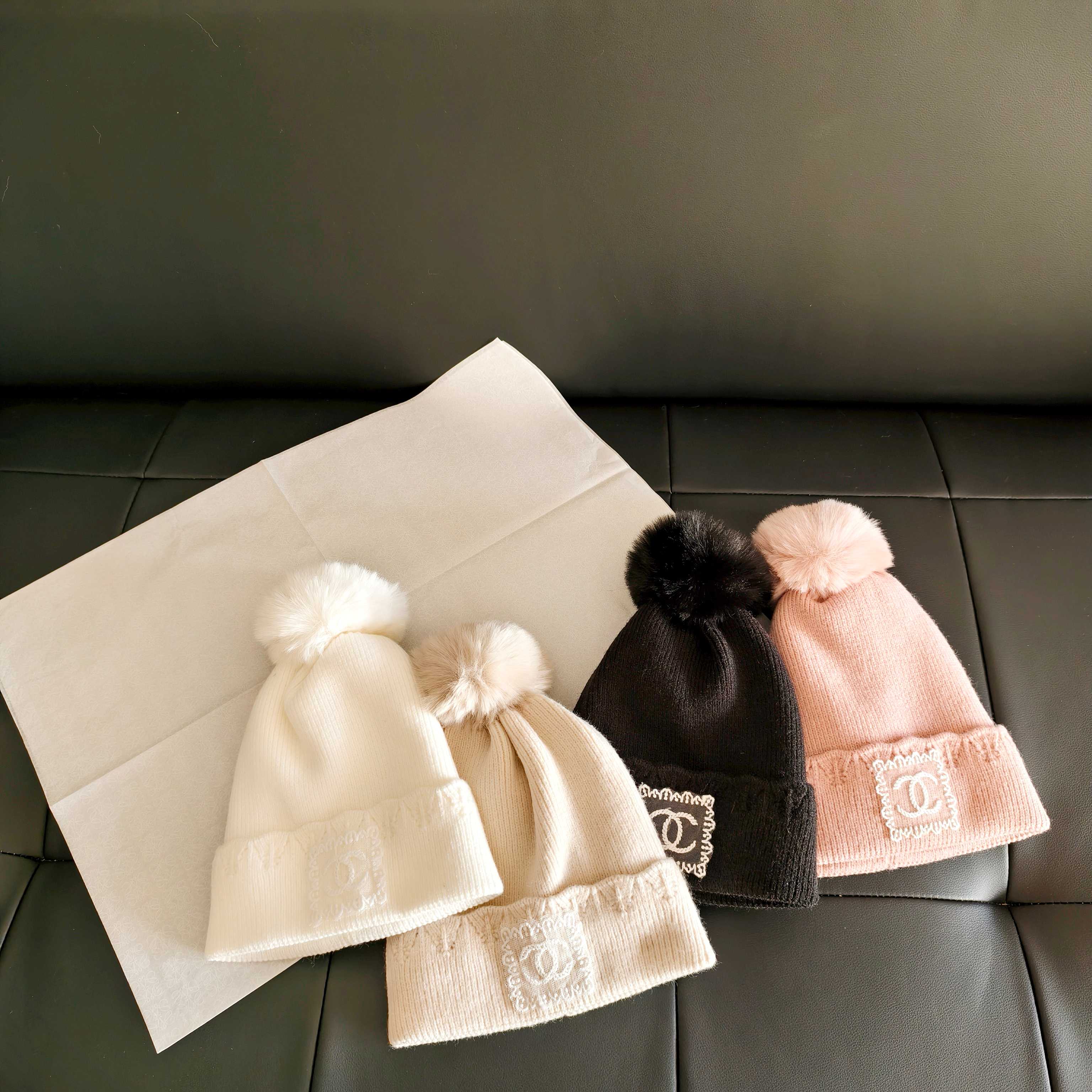 [TOP] CHANEL Knitted Hat - 4 Colour