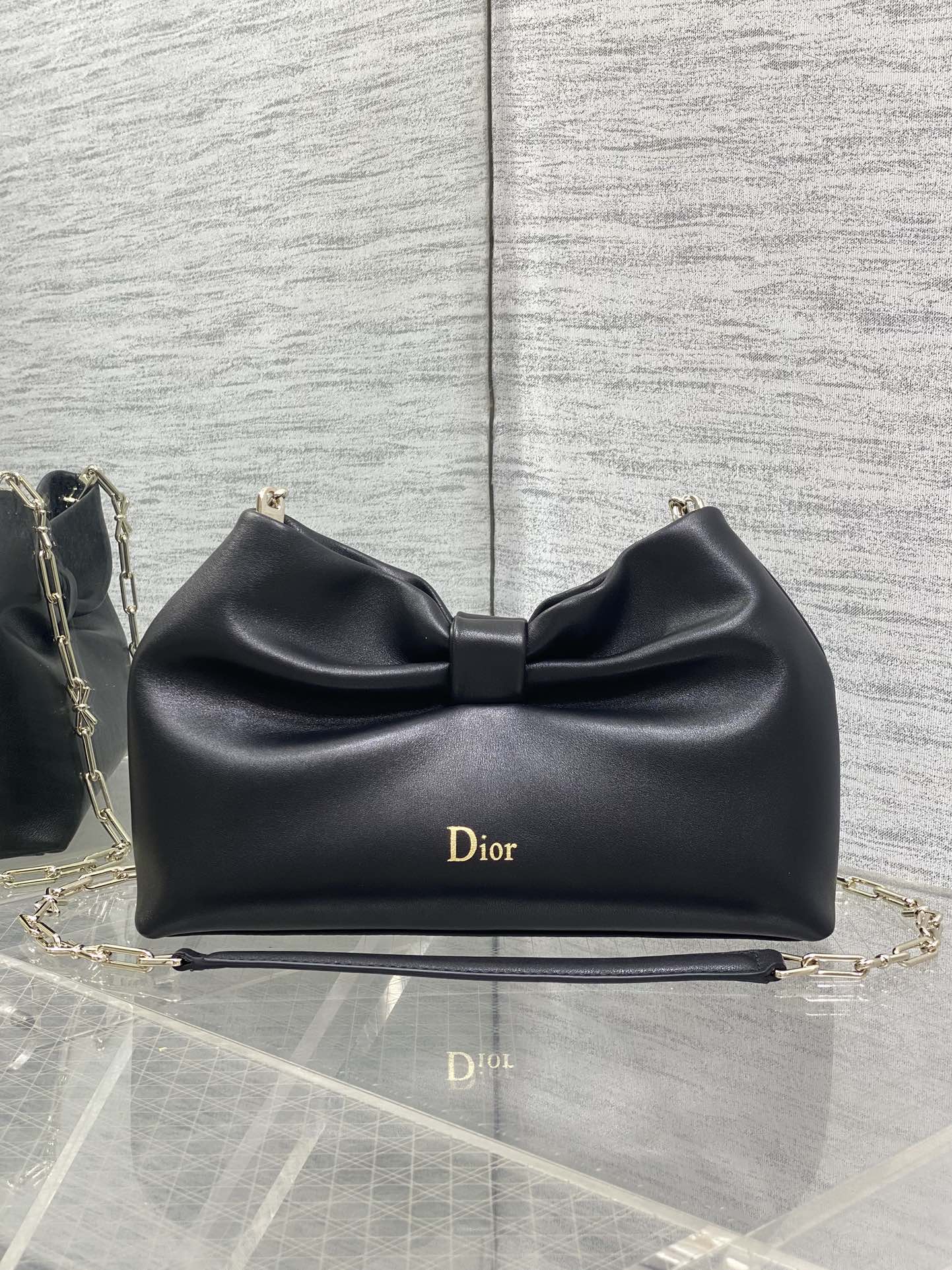 [TOP] Christian Dior Spring/Summer LAMBSKIN Chain Bag Cowhide 27*8*18cm - 15 Colors
