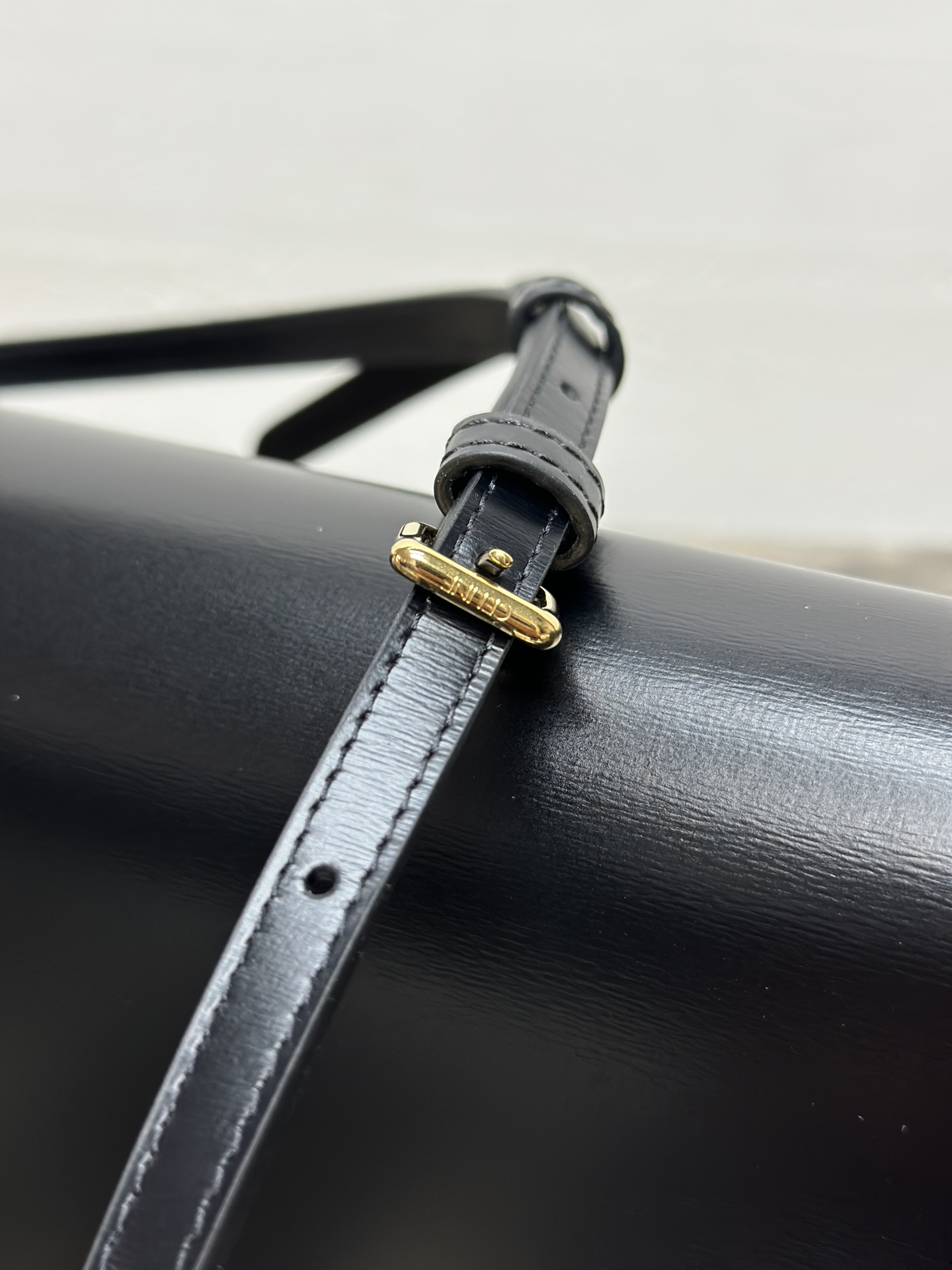 [TOP] CELINE Duo Shoulder Bag 20×13x6cm - Black