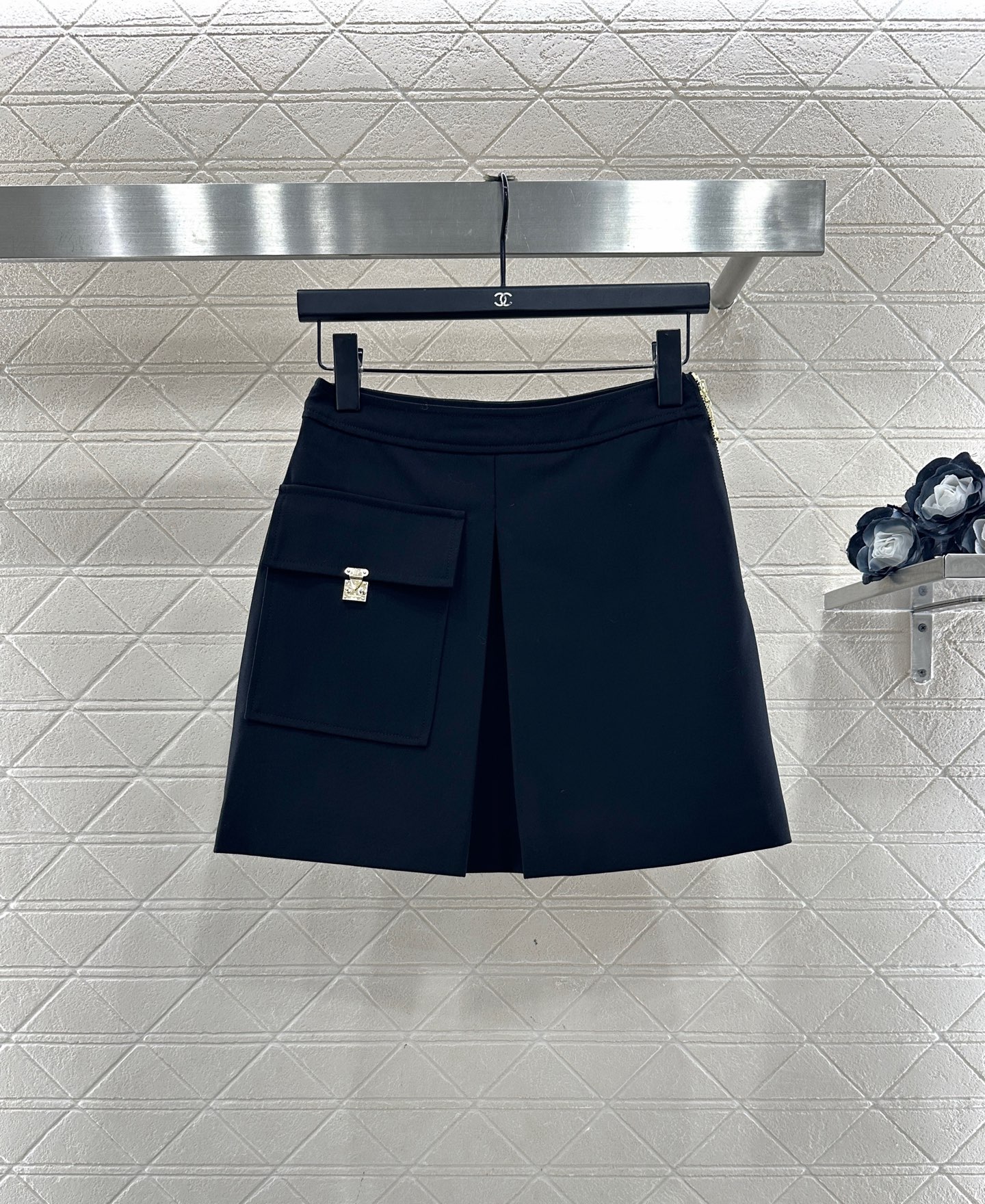 [TOP] Louis Vuitton LV Short Dress - Black