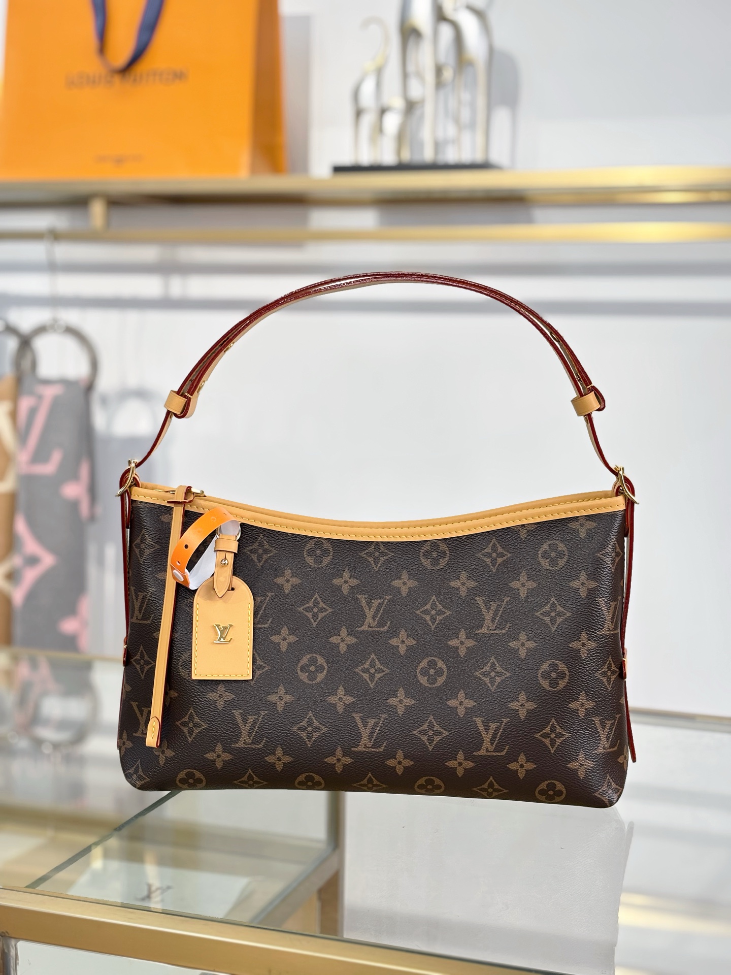 [TOP] Louis Vuitton LV Carryall East West Bags 33.5x20x10cm - Monogram