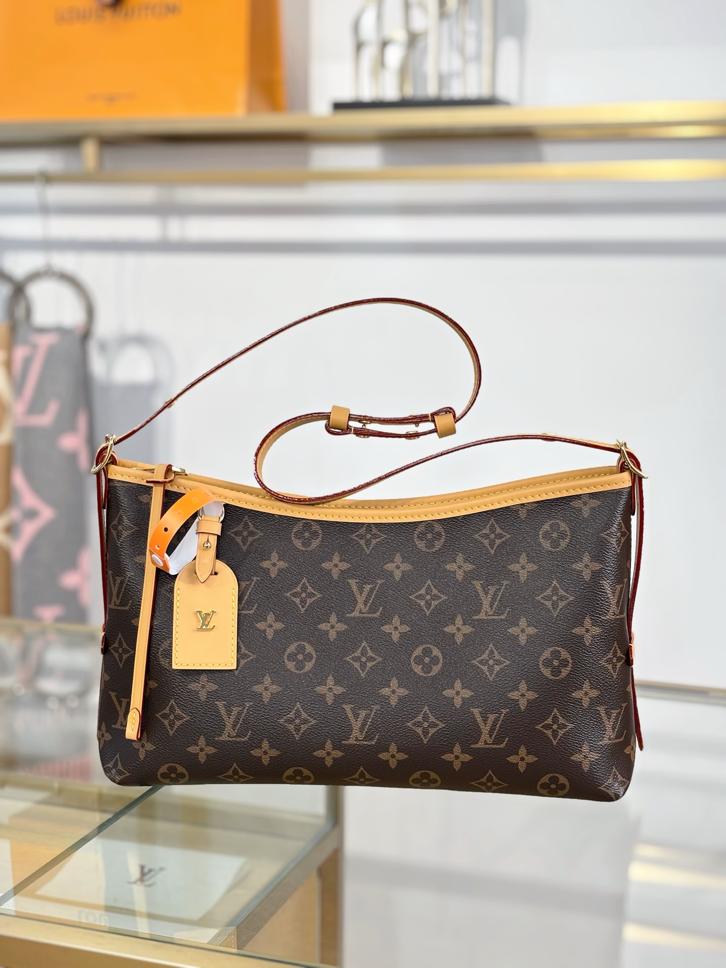 [TOP] Louis Vuitton LV Carryall East West Bags 33.5x20x10cm - Monogram