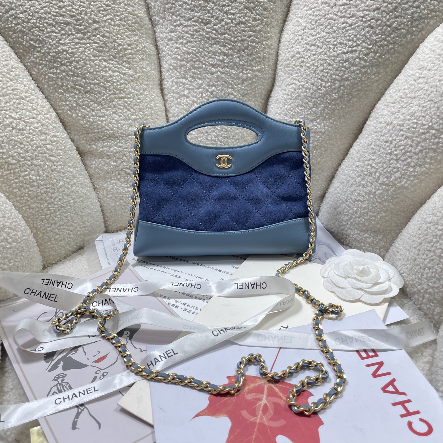 [TOP] CHANEL 31 Hobo Bag 17.5 x 20.5 x 4 cm - 3 Colors