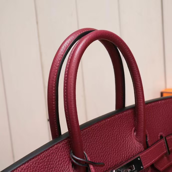 [TOP] HERMES Birkin Togo Leather 25cm/30cm/35cm - Rouge H & SHW