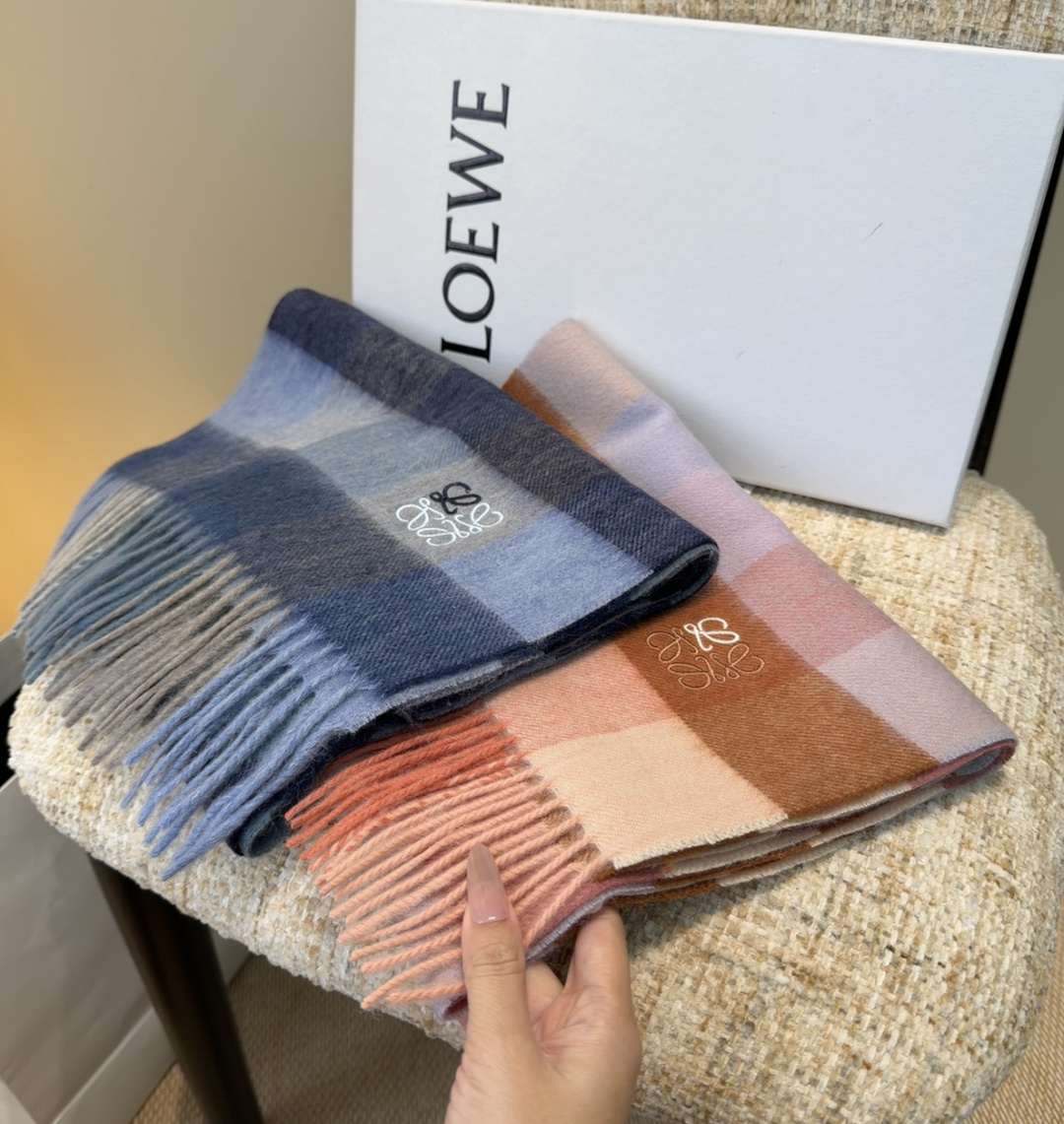 [TOP] LOEWE Wool Scarf 30x 180cm- 2 Color