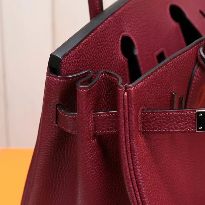 [TOP] HERMES Birkin Togo Leather 25cm/30cm/35cm - Rouge H & SHW