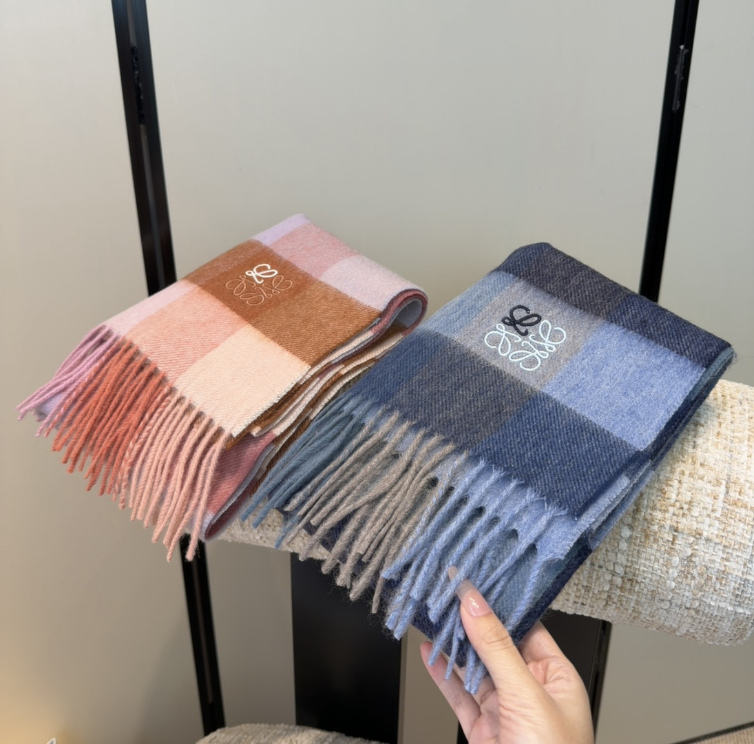 [TOP] LOEWE Wool Scarf 30x 180cm- 2 Color