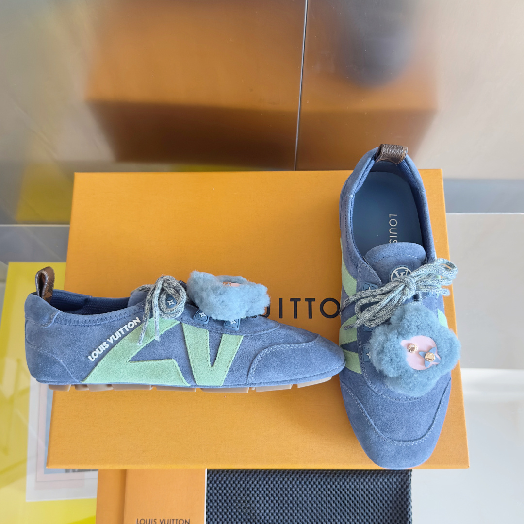 [TOP] Louis Vuitton LV Sneakerina Sneakers - 2 Color