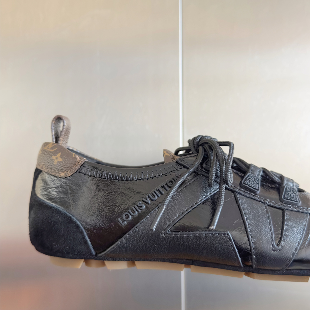 [TOP] Louis Vuitton LV Sneakerina Sneakers - Black - 711 Luxury