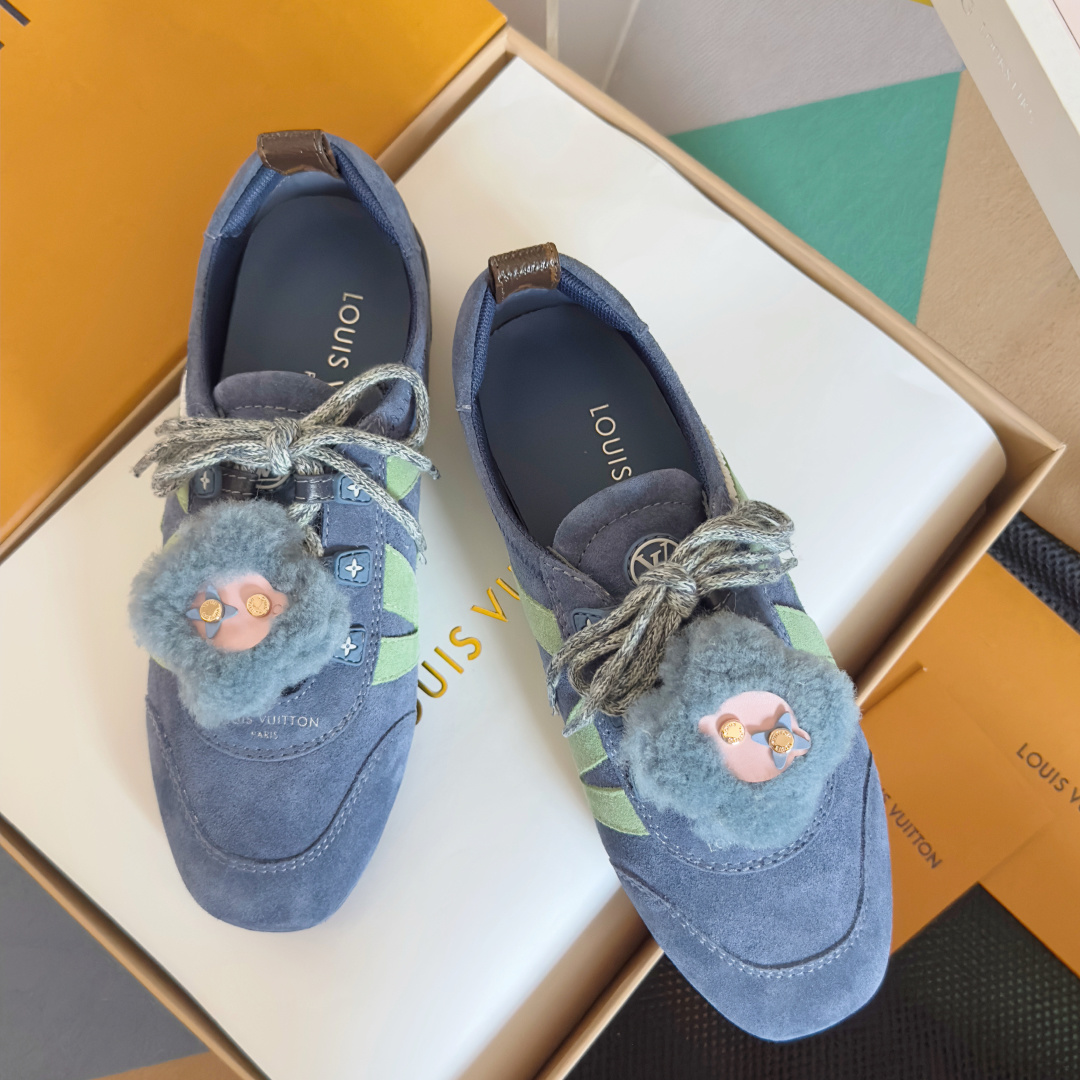 [TOP] Louis Vuitton LV Sneakerina Sneakers - 2 Color