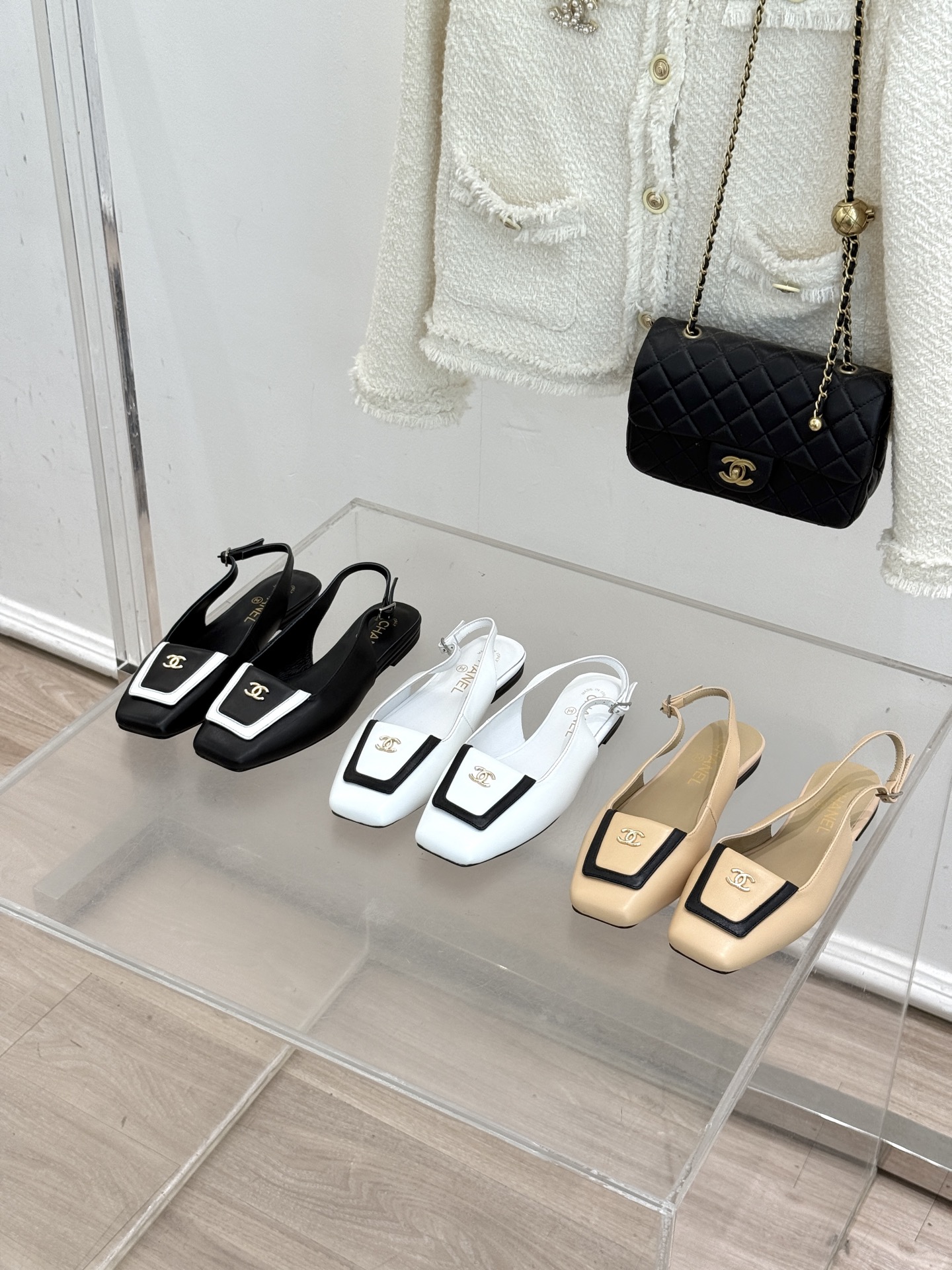 [TOP] CHANEL Vintage Flat Shoes - 3 Color