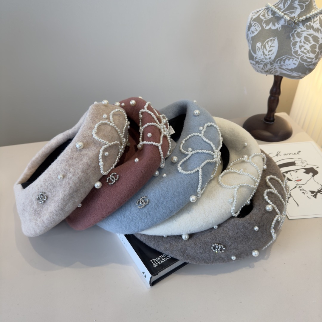 [TOP] CHANEL Beret Hat - 5 Colors