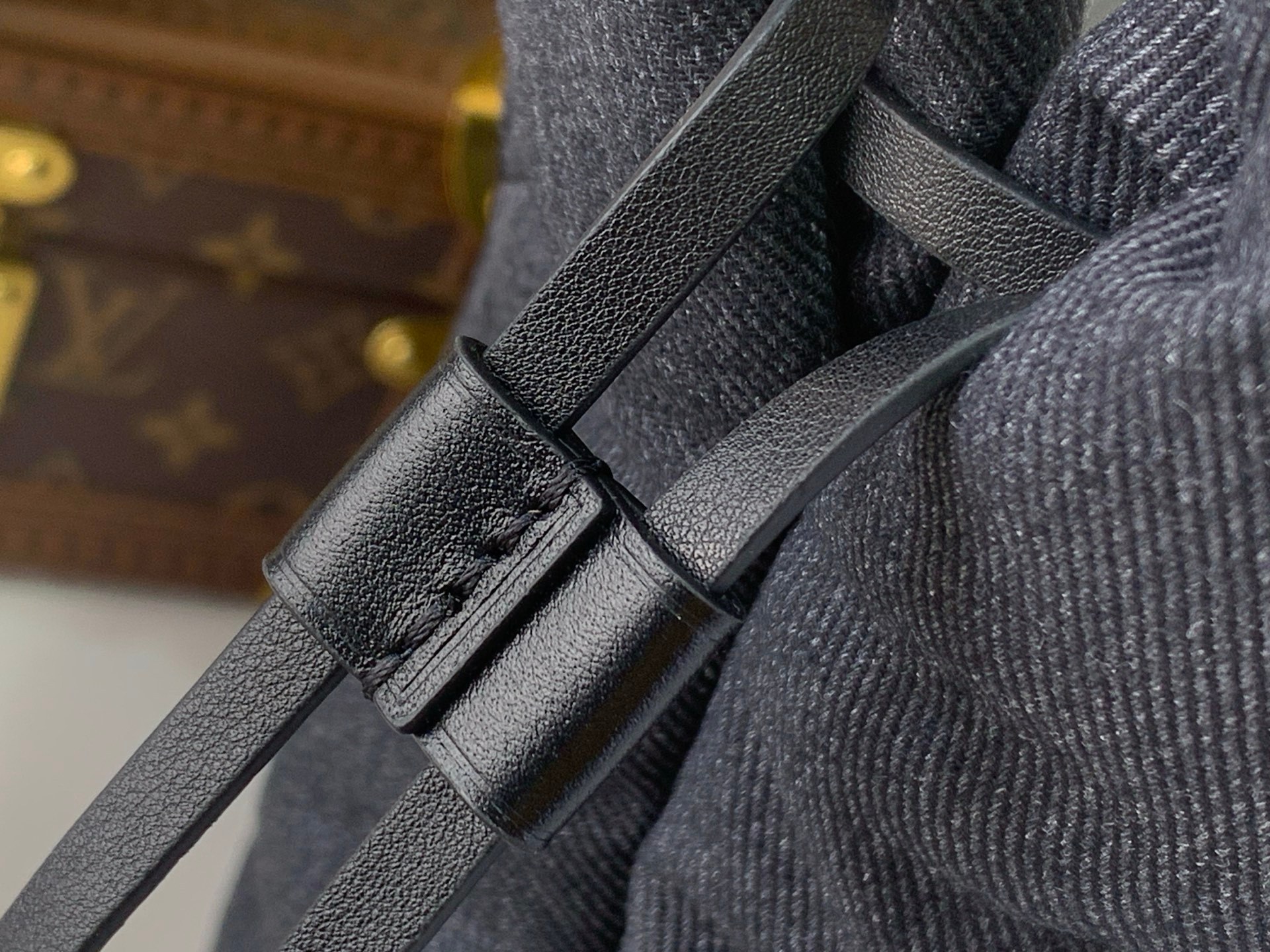 [TOP] Louis Vuitton LV Neverfull Inside Out MM Bag Monogram 18x32x56cm - Denim Gray