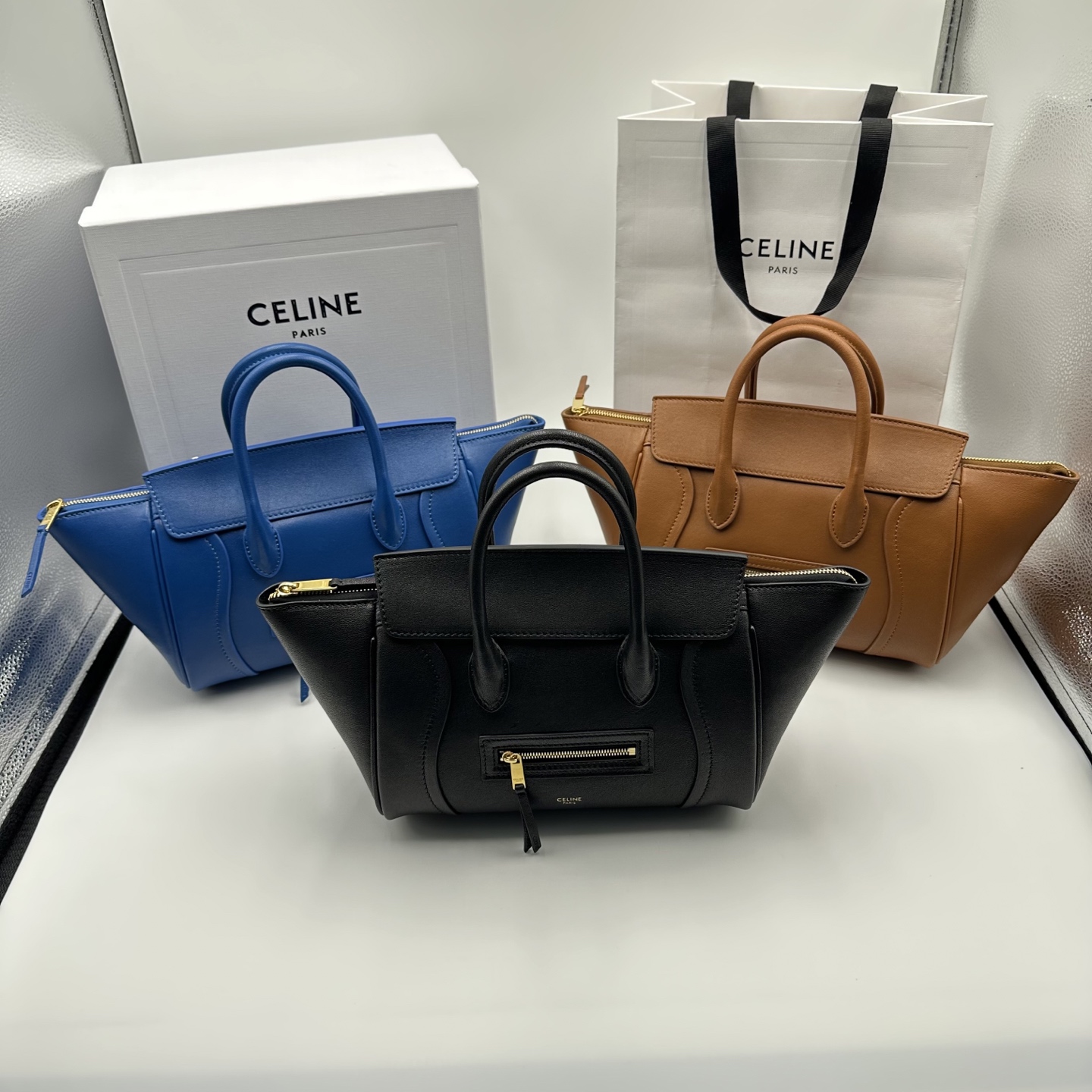 [TOP] CELINE Luggage Bag 38.5x11.5x16.5cm  - 3 Colors