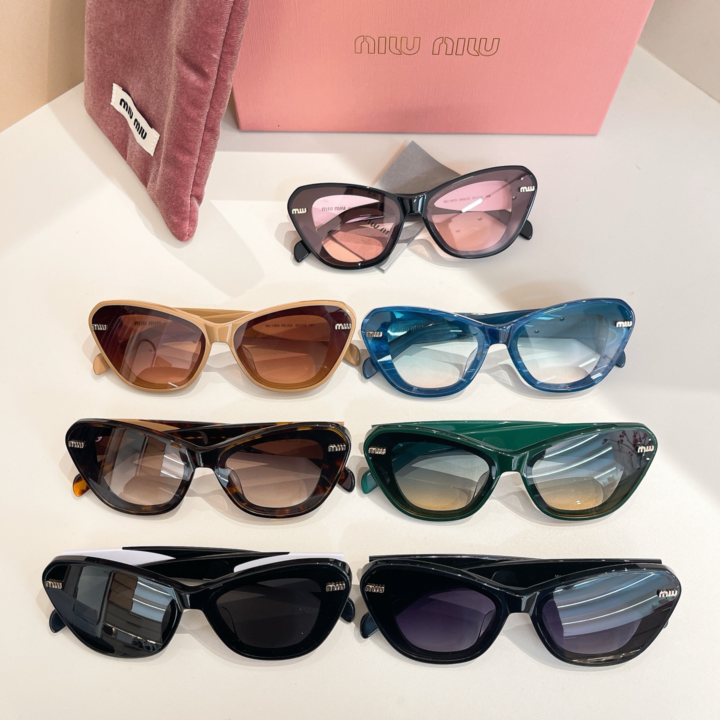 [TOP] Miu Miu Sunglasses - 7 Colors