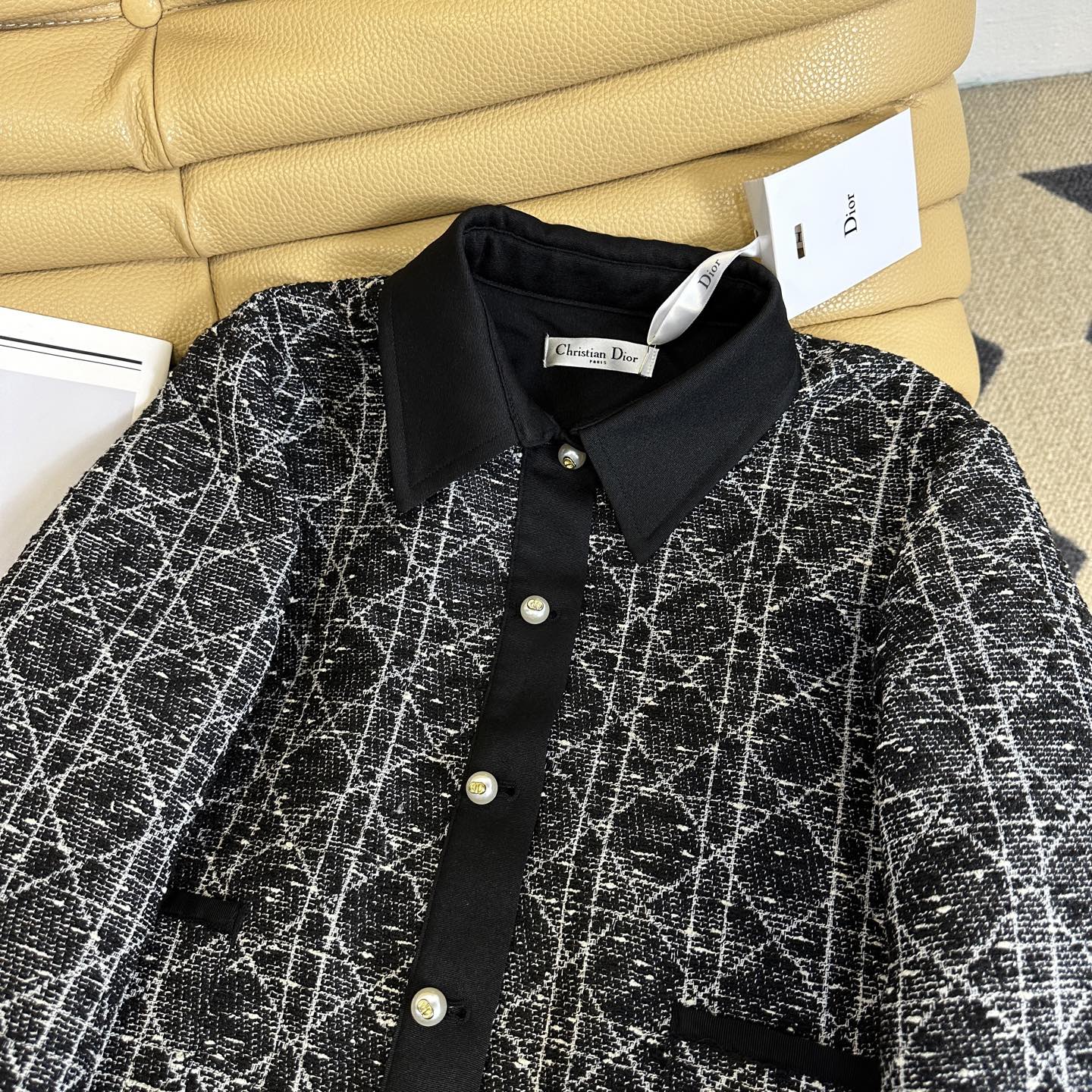 [TOP] Christian Dior  jacket - Black