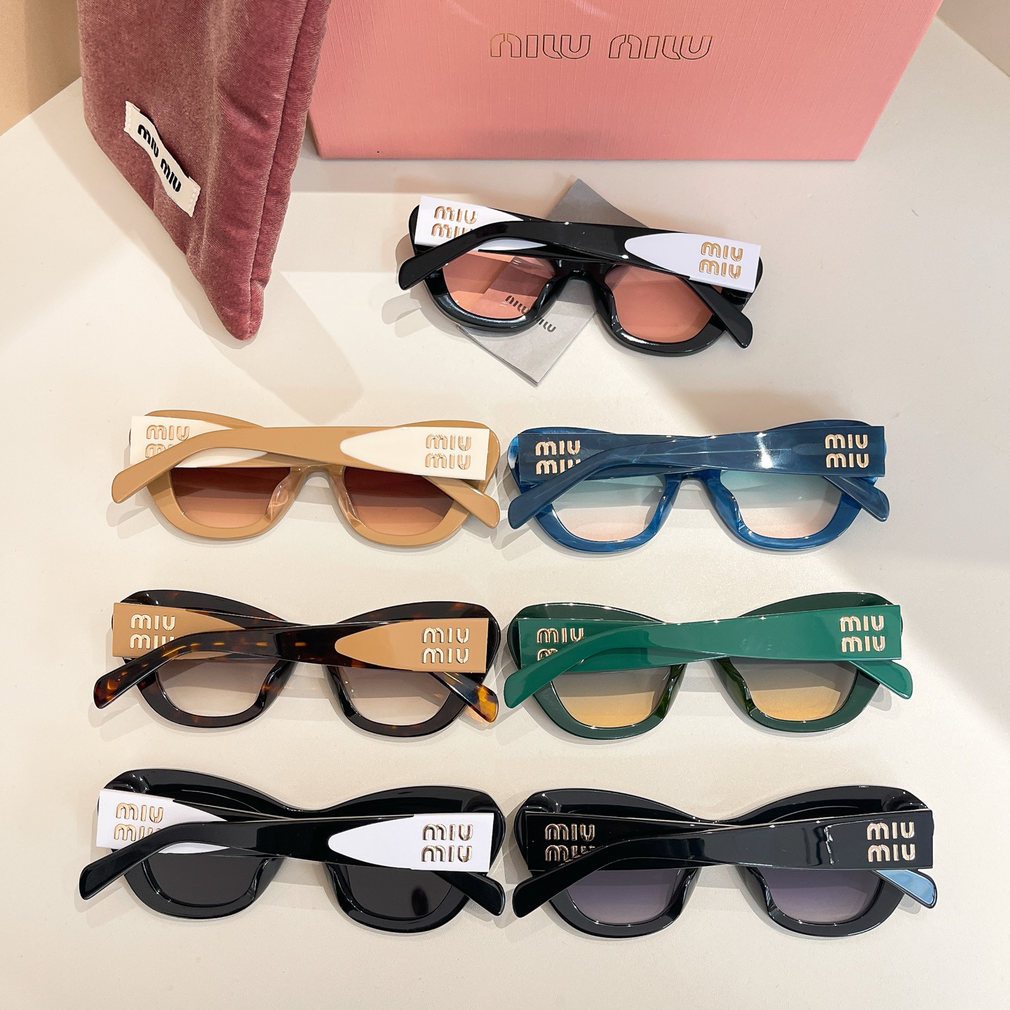[TOP] Miu Miu Sunglasses - 7 Colors