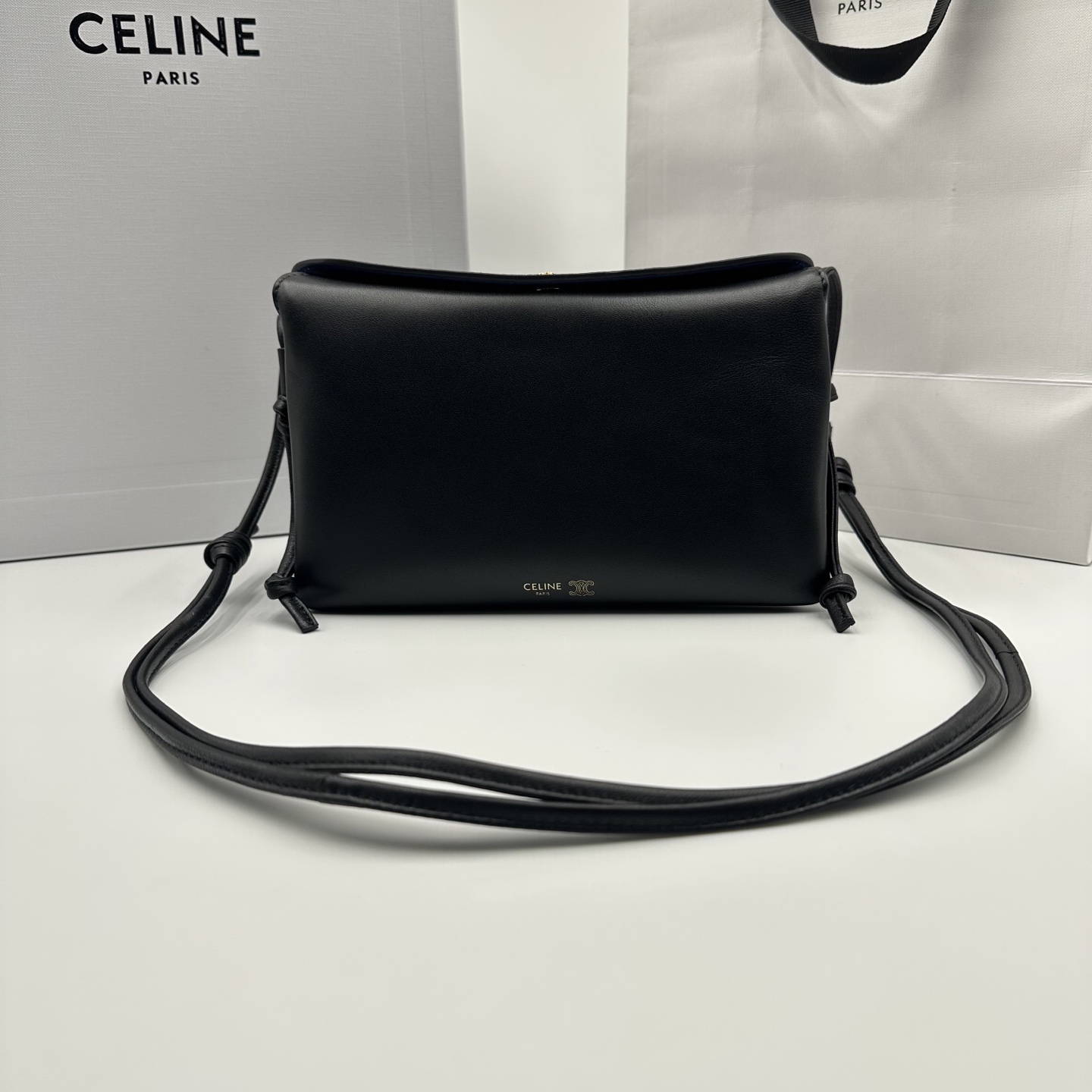 [TOP] CELINE Trio Flap Bag 22x14x4cm - 3 Colors