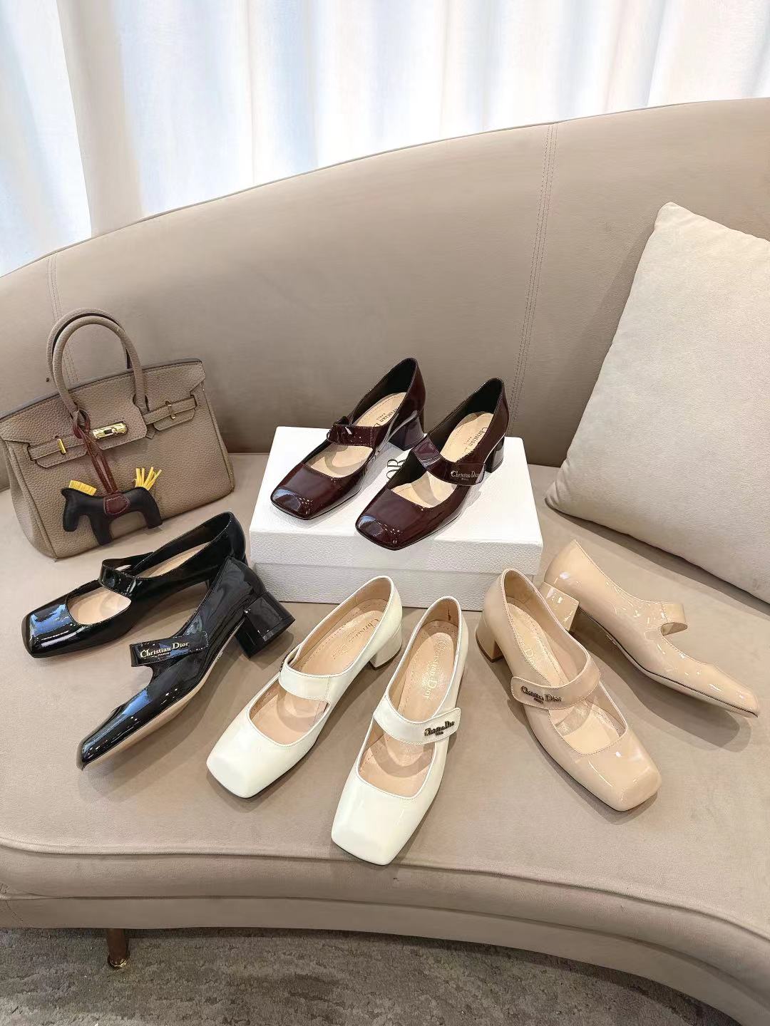 [TOP] Christian Dior Mary Jane Shoes - 4 Color