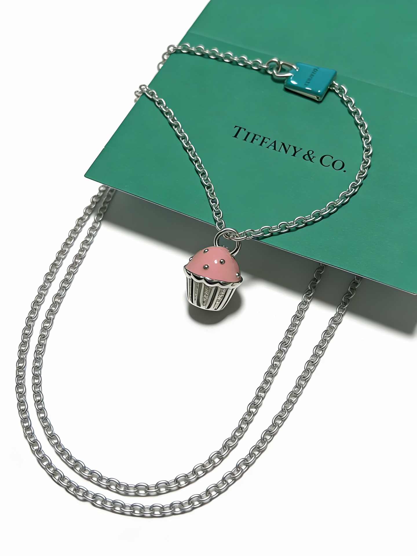 [TOP] Tiffany & Co.  Necklace - Sliver