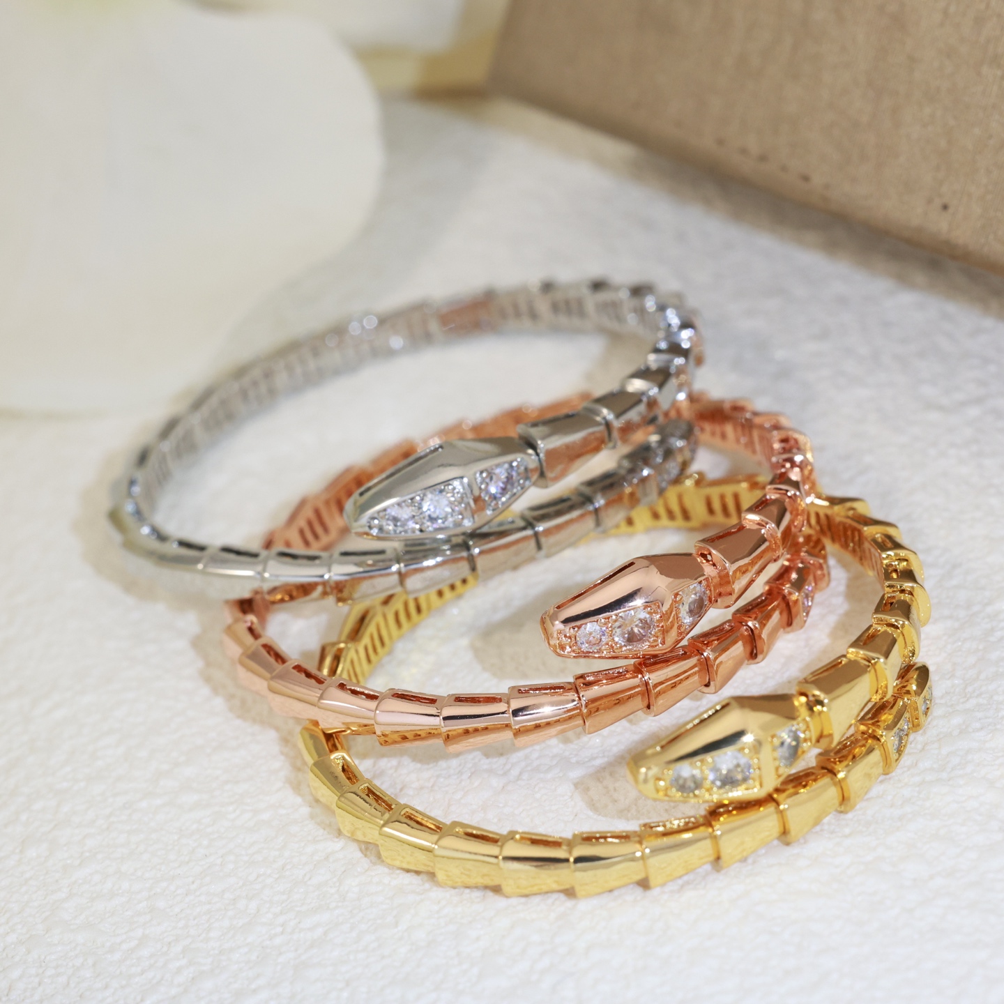 [TOP] BVLGARI  Serpenti Bracelet - 3 Colors