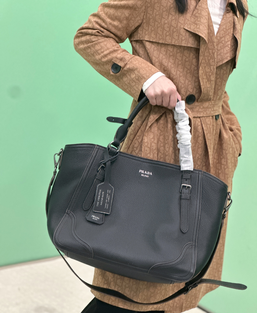 [TOP] PRADA Handbag 38x32x14cm- 5 Colors