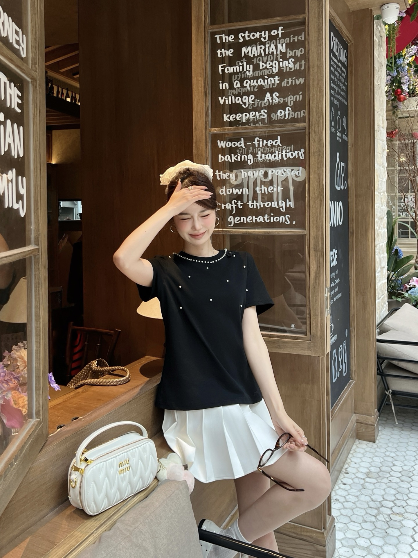 [TOP] Miu Miu T-Shirt - 2 Colors