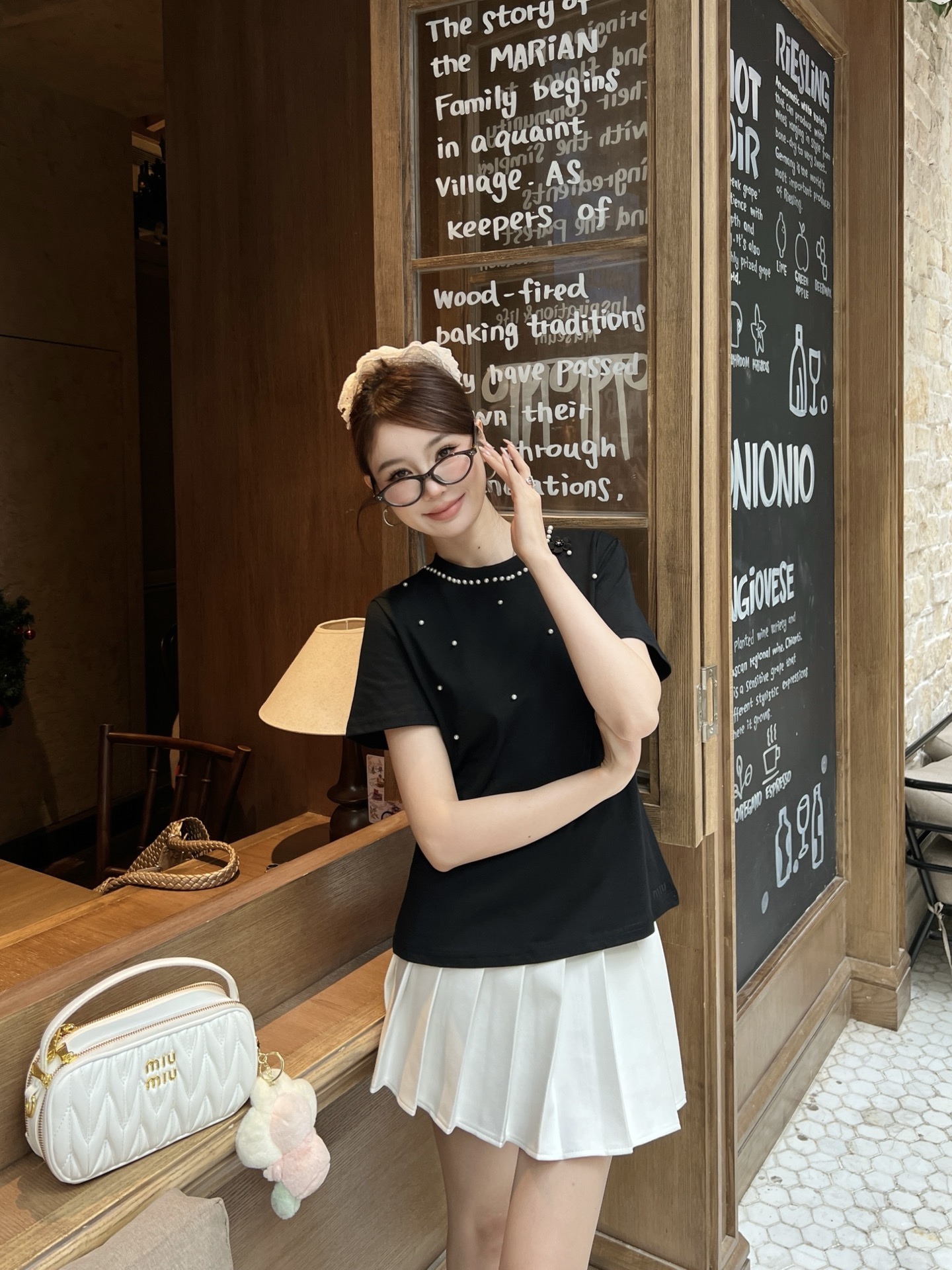 [TOP] Miu Miu T-Shirt - 2 Colors