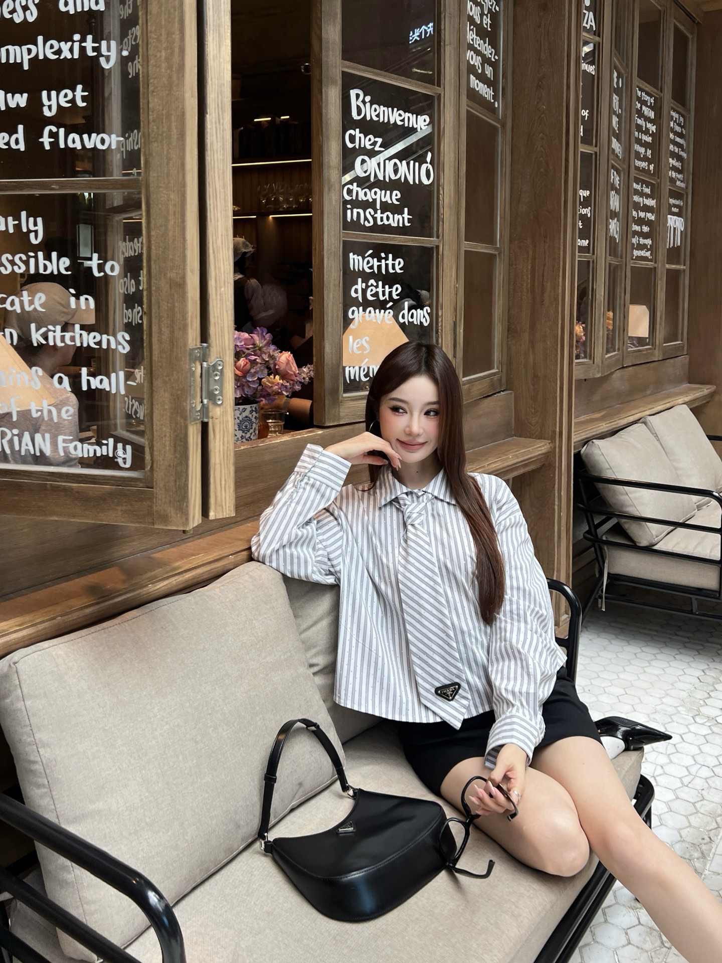 [TOP] PRADA Shirt  - Blue