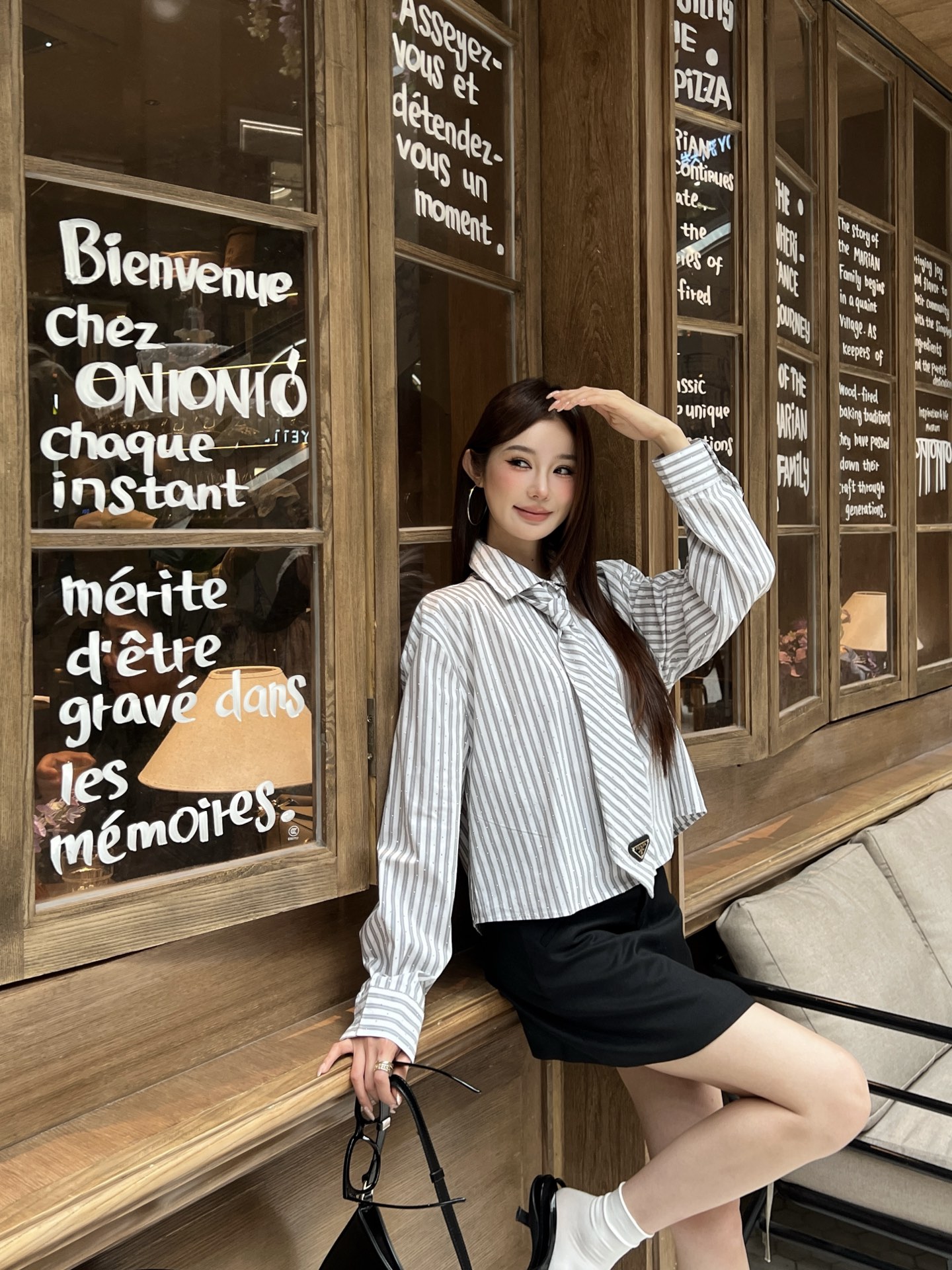 [TOP] PRADA Shirt  - Blue