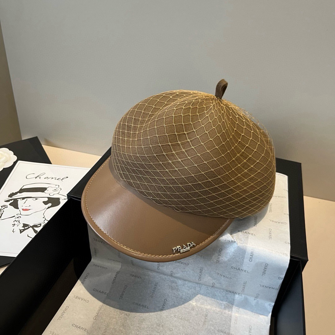 [TOP] PRADA Hat - 3 Colors