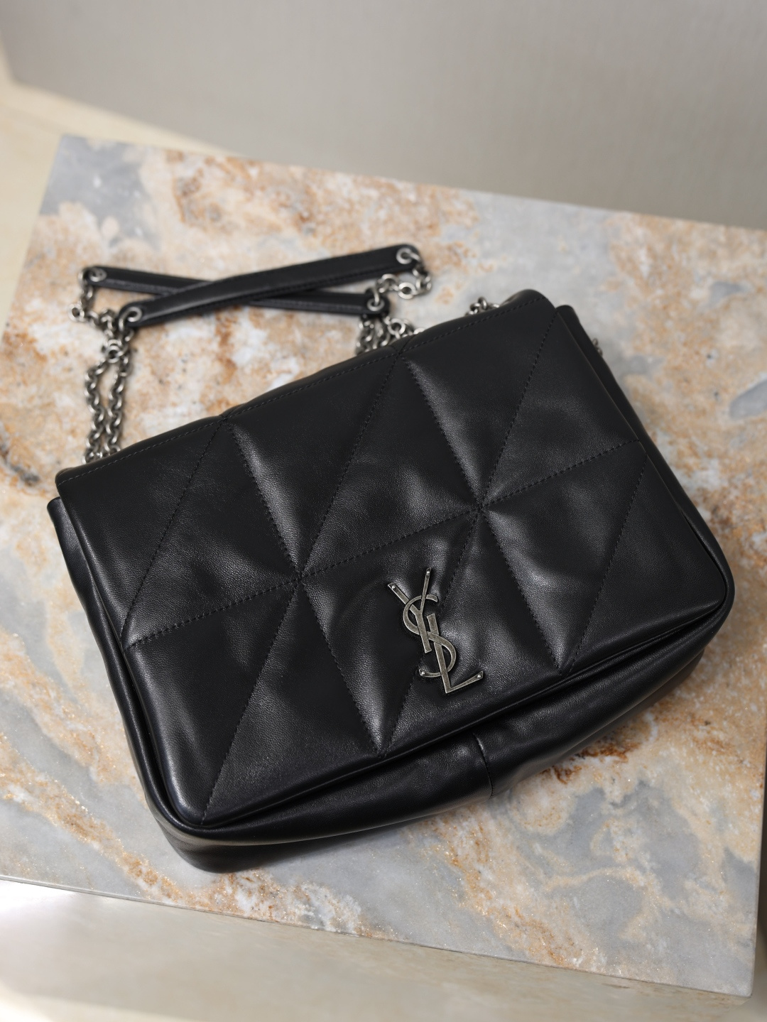 [TOP] Yves Saint Laurent YSL Jamie Bag 29×21×9.5cm - Black