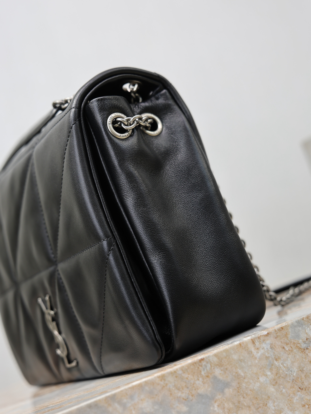 [TOP] Yves Saint Laurent YSL Jamie Bag 29×21×9.5cm - Black