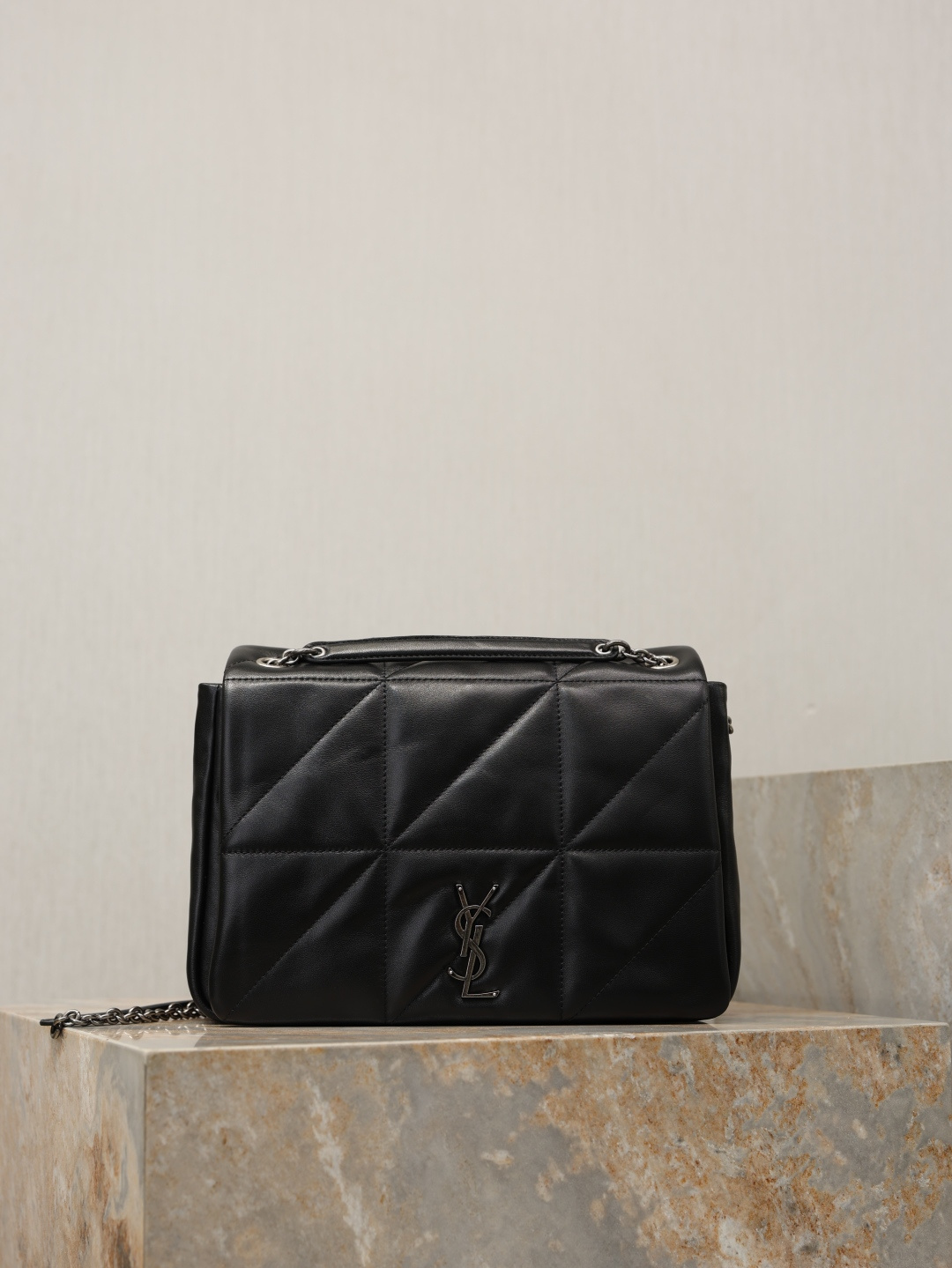 [TOP] Yves Saint Laurent YSL Jamie Bag 29×21×9.5cm - Black