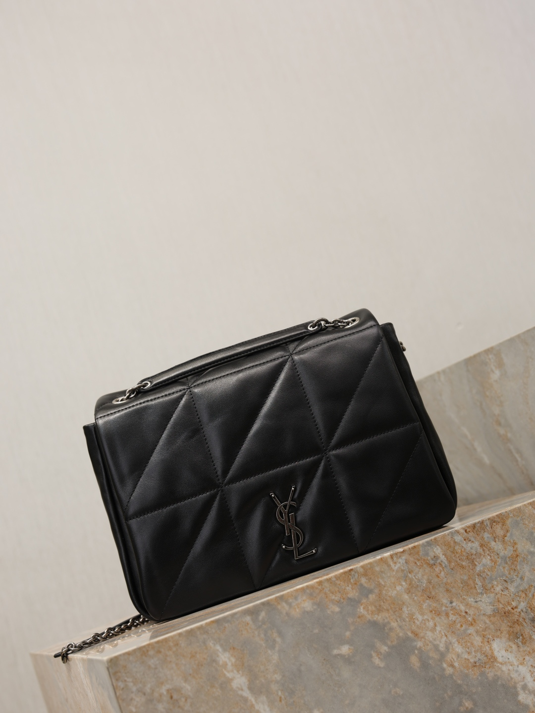 [TOP] Yves Saint Laurent YSL Jamie Bag 29×21×9.5cm - Black