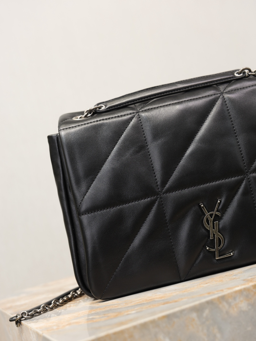 [TOP] Yves Saint Laurent YSL Jamie Bag 29×21×9.5cm - Black