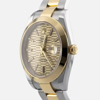 [TOP] ROLEX Watch 41mm - Gold and Silver Color