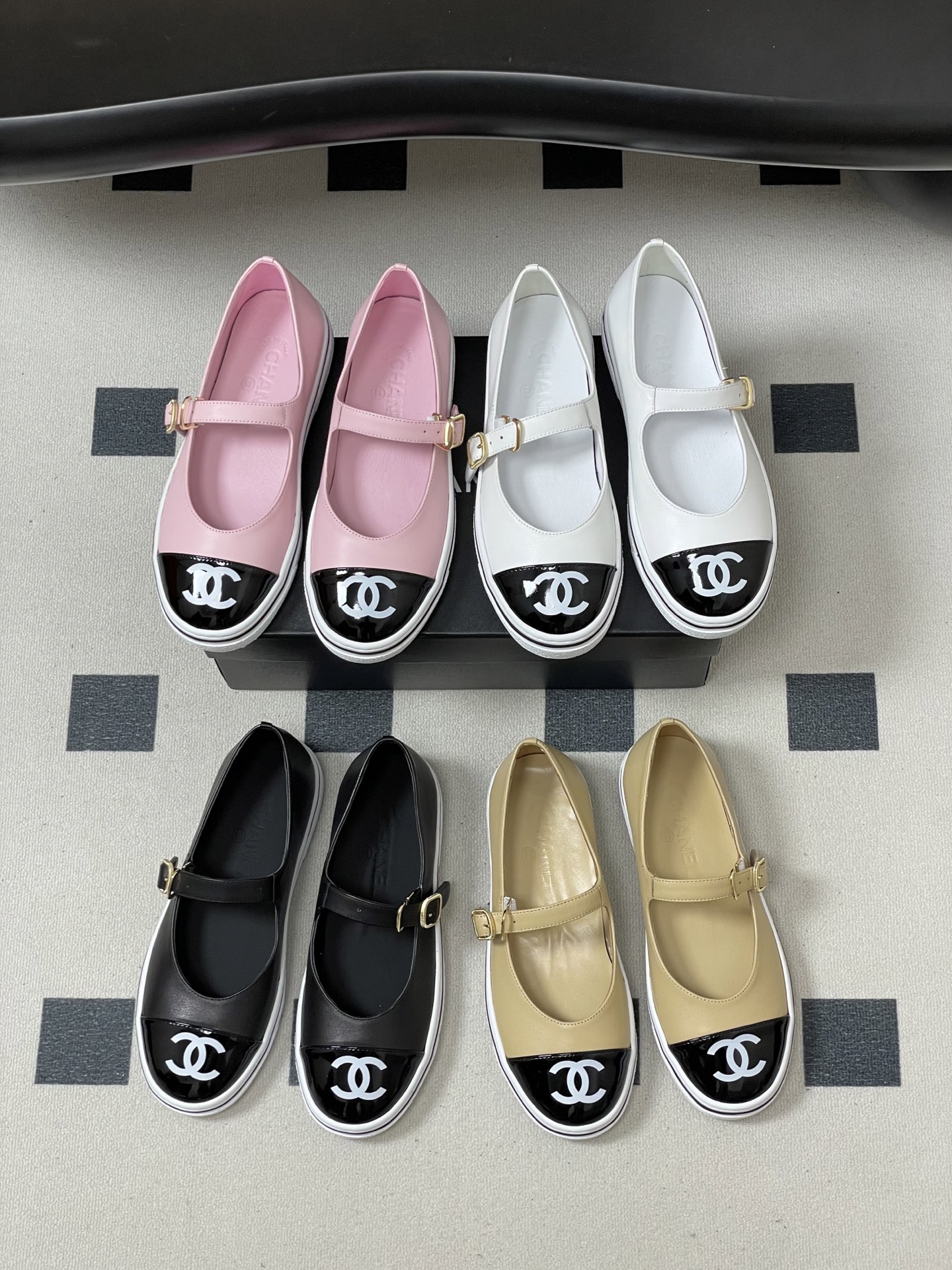 [TOP] CHANEL Flat Shoes - 4 Colors