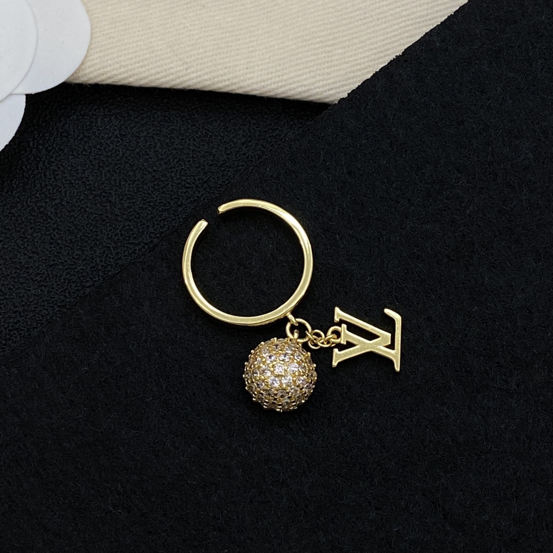 [TOP] Louis Vuitton LV Ring - 2 Colors