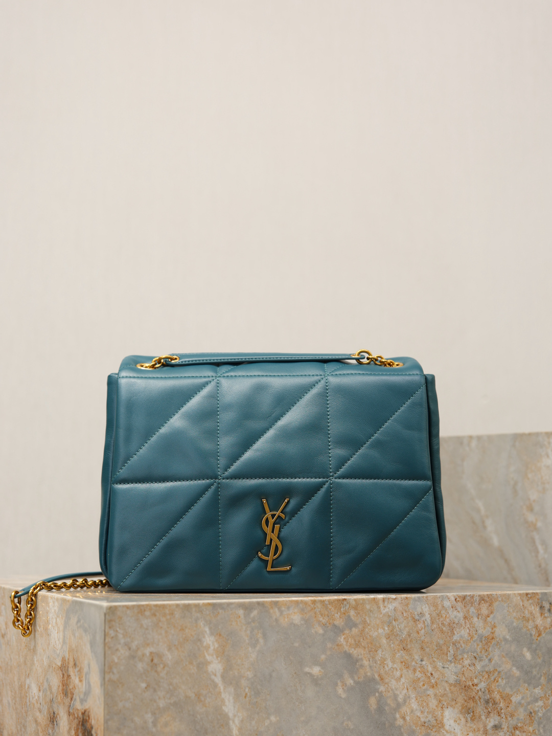 [TOP] Yves Saint Laurent YSL Jamie Bag 29×21×9.5cm - Pine Green